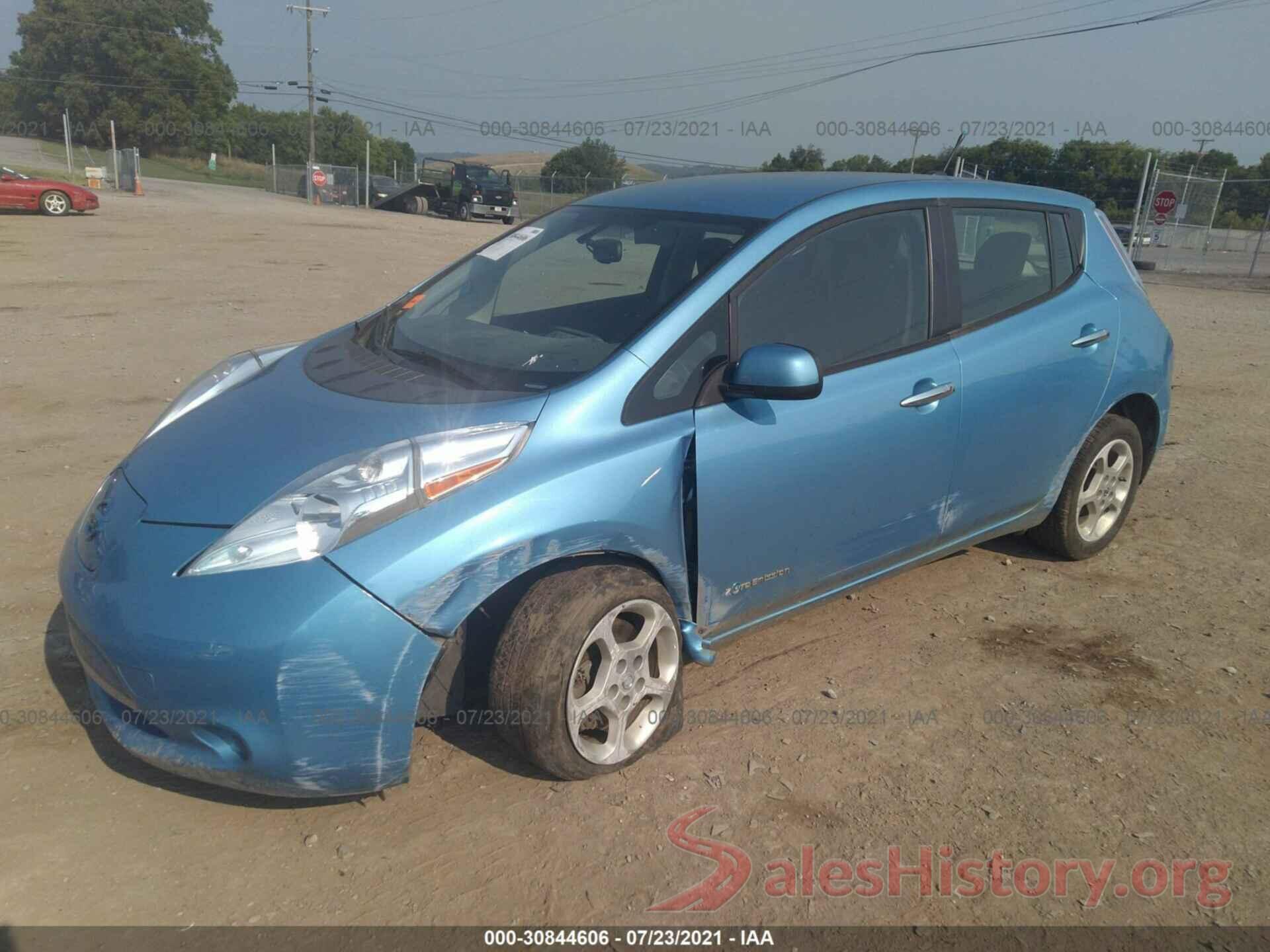 1N4AZ0CP3EC340578 2014 NISSAN LEAF