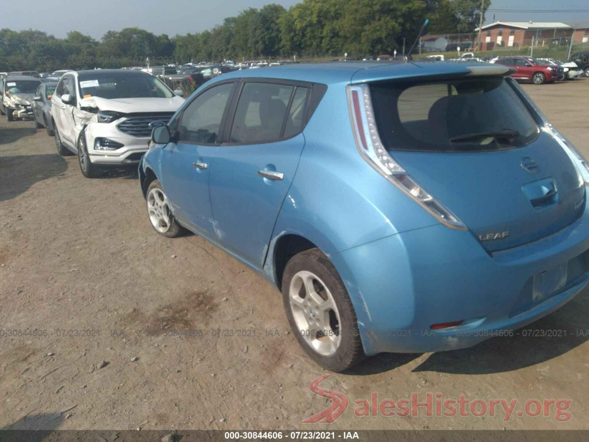 1N4AZ0CP3EC340578 2014 NISSAN LEAF