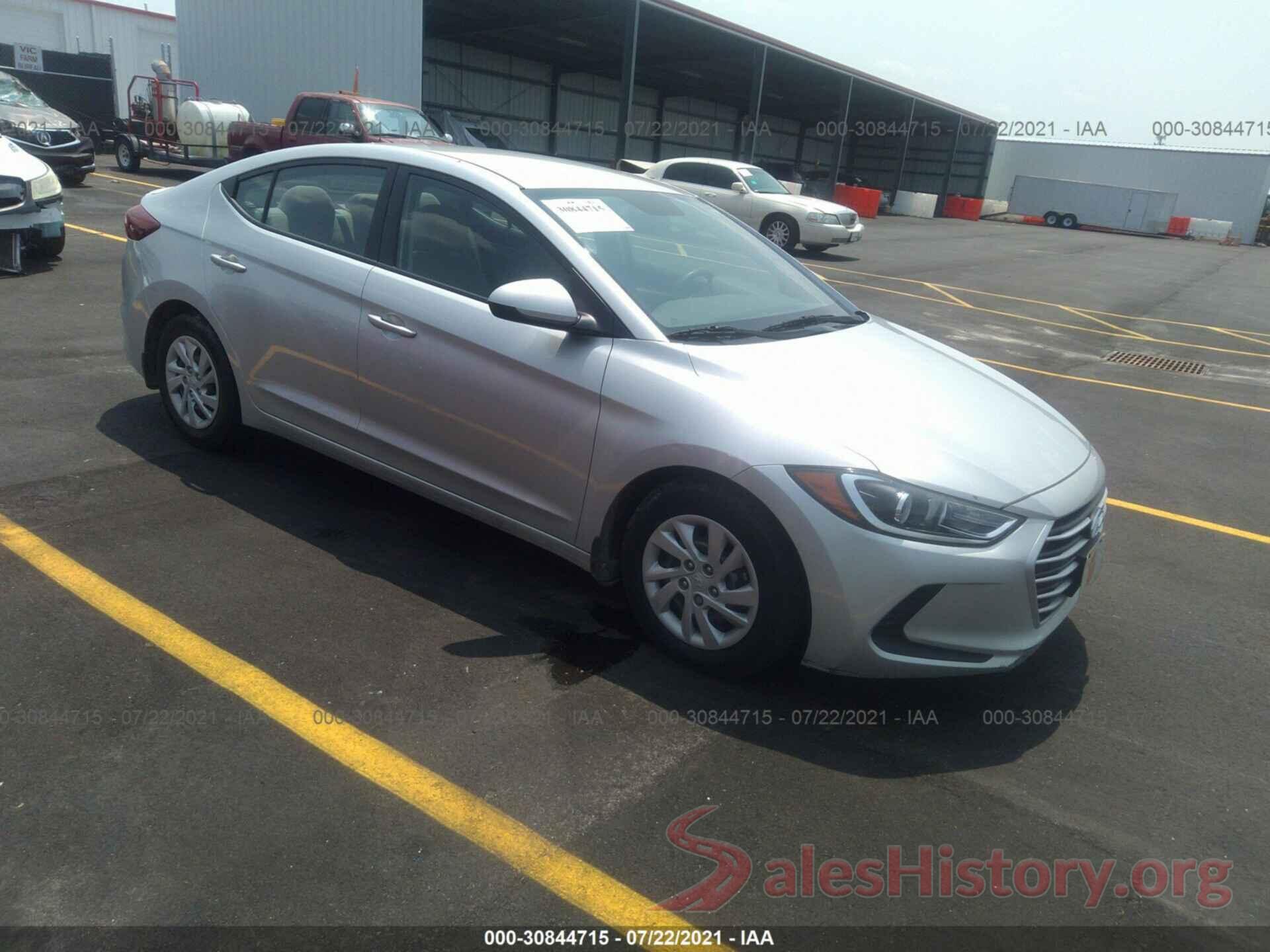 5NPD74LF4JH232576 2018 HYUNDAI ELANTRA