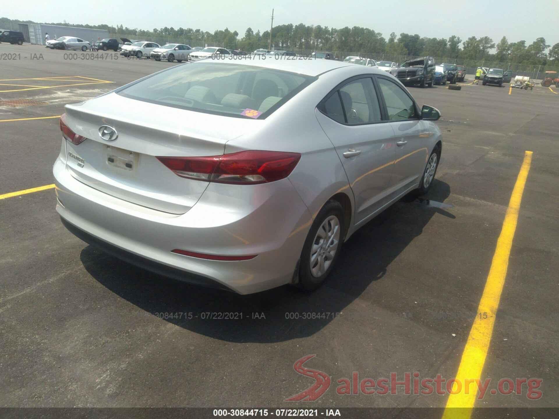 5NPD74LF4JH232576 2018 HYUNDAI ELANTRA