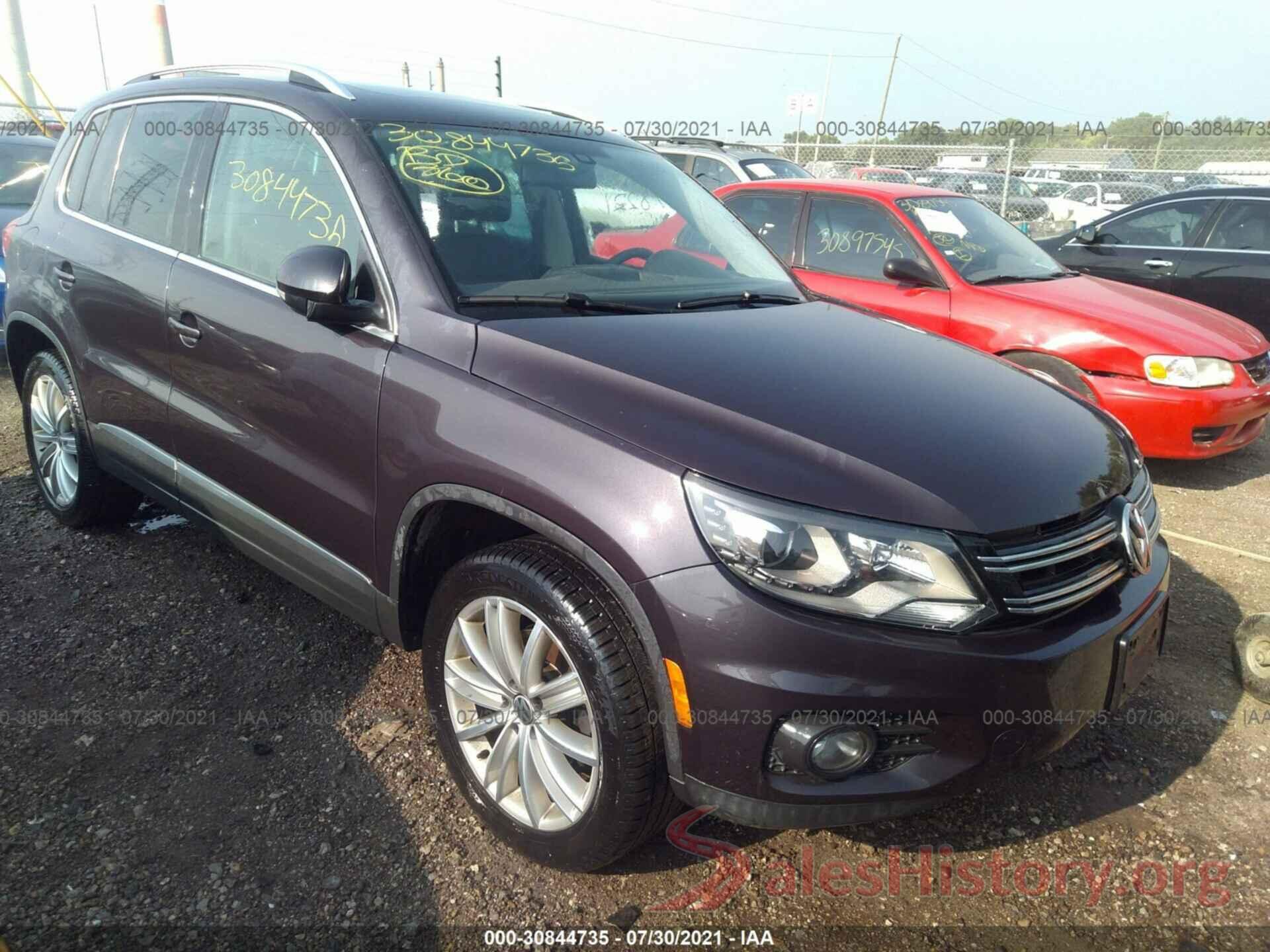 WVGBV7AX3GW589417 2016 VOLKSWAGEN TIGUAN