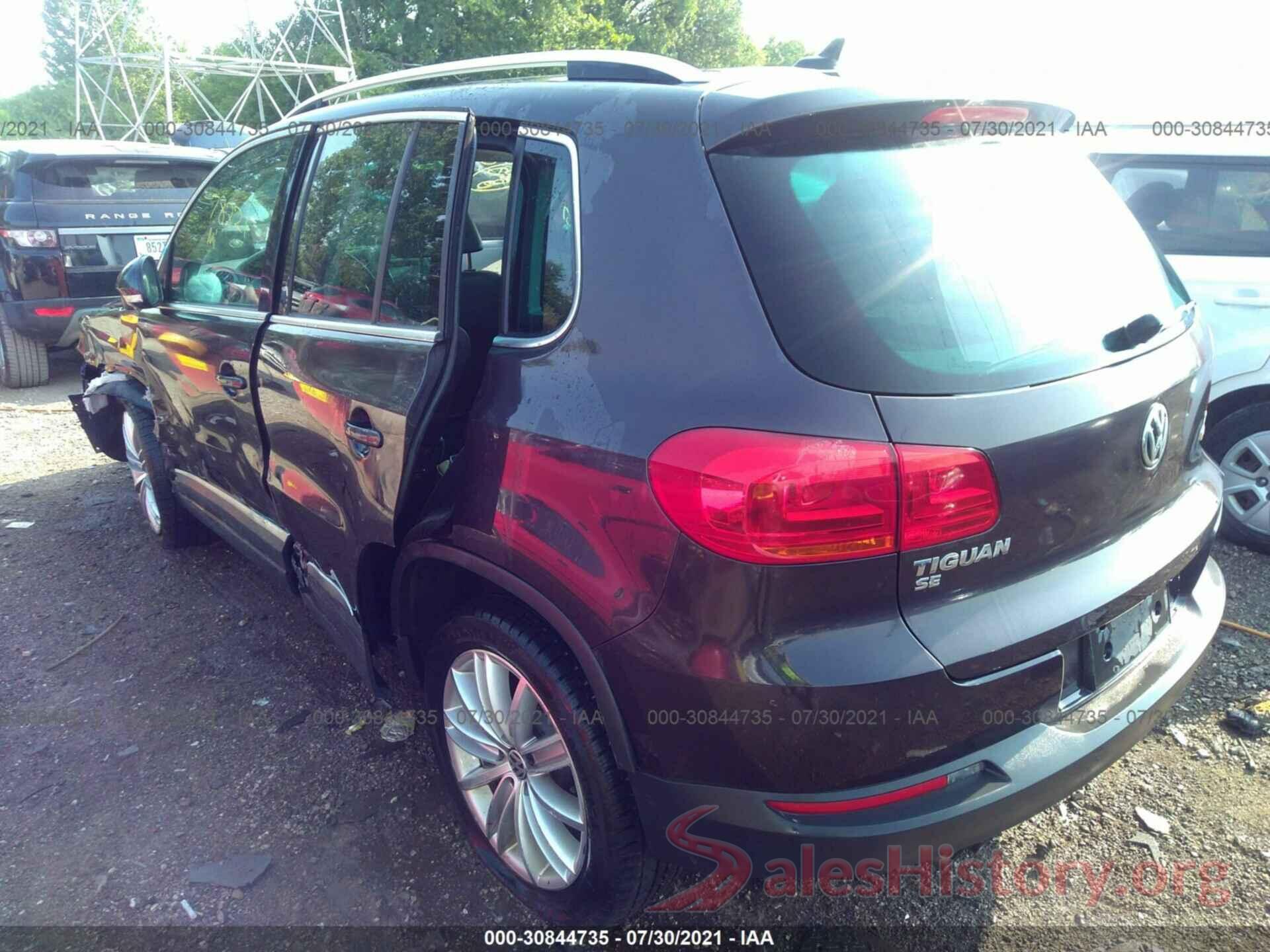 WVGBV7AX3GW589417 2016 VOLKSWAGEN TIGUAN