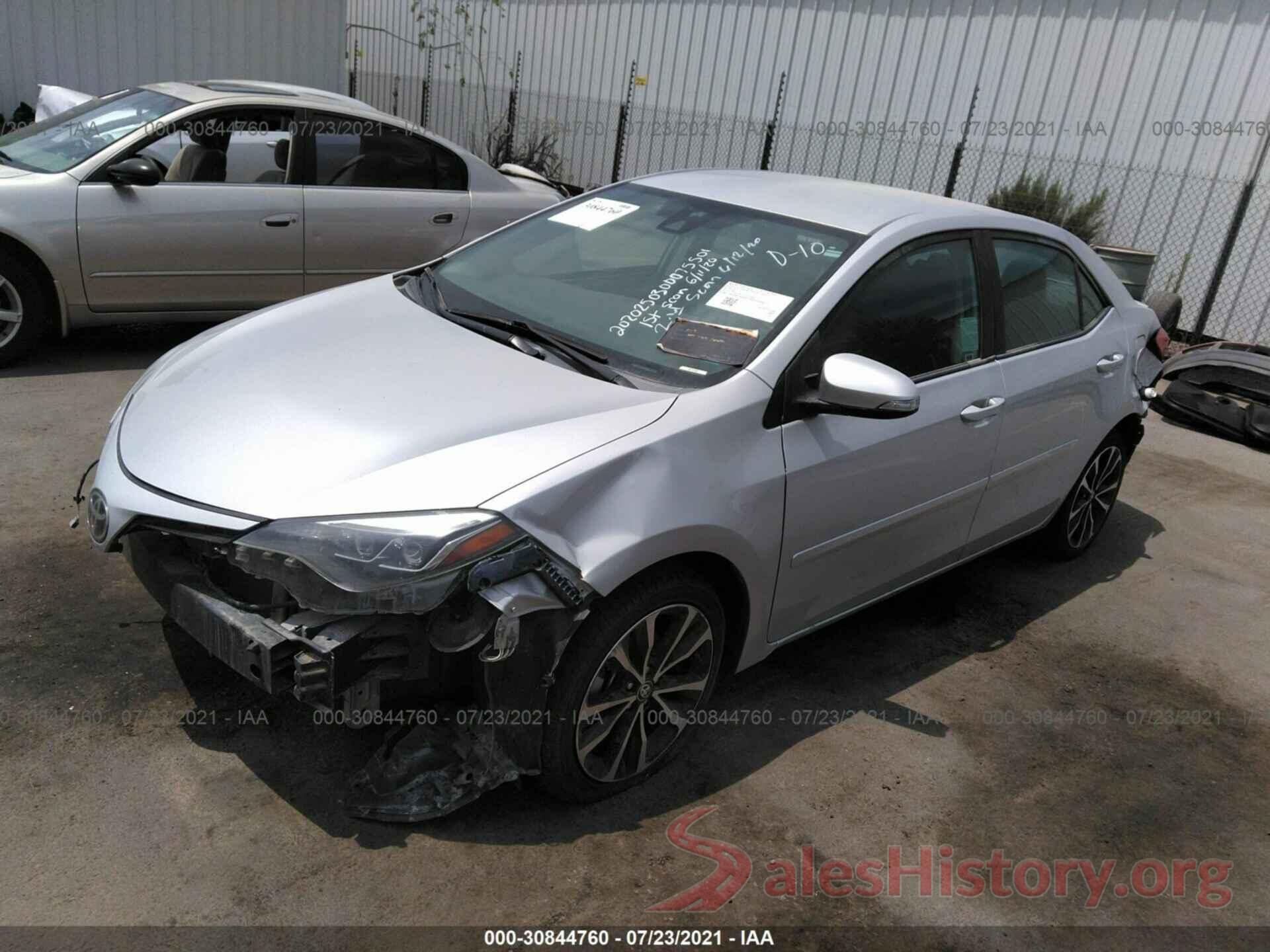 5YFBURHE3HP694413 2017 TOYOTA COROLLA