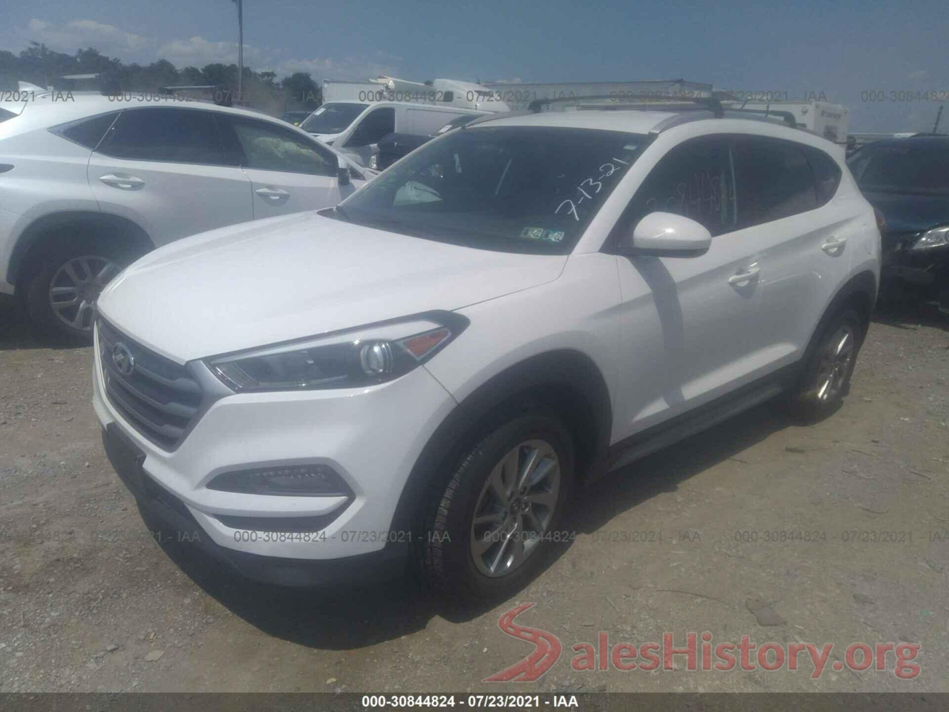 KM8J3CA40HU398325 2017 HYUNDAI TUCSON