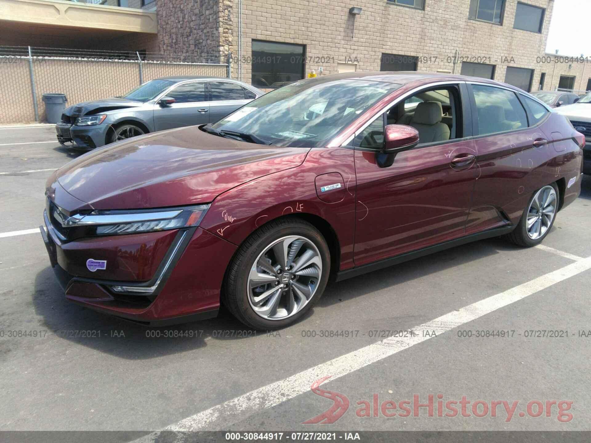 JHMZC5F13JC022519 2018 HONDA CLARITY PLUG-IN HYBRID