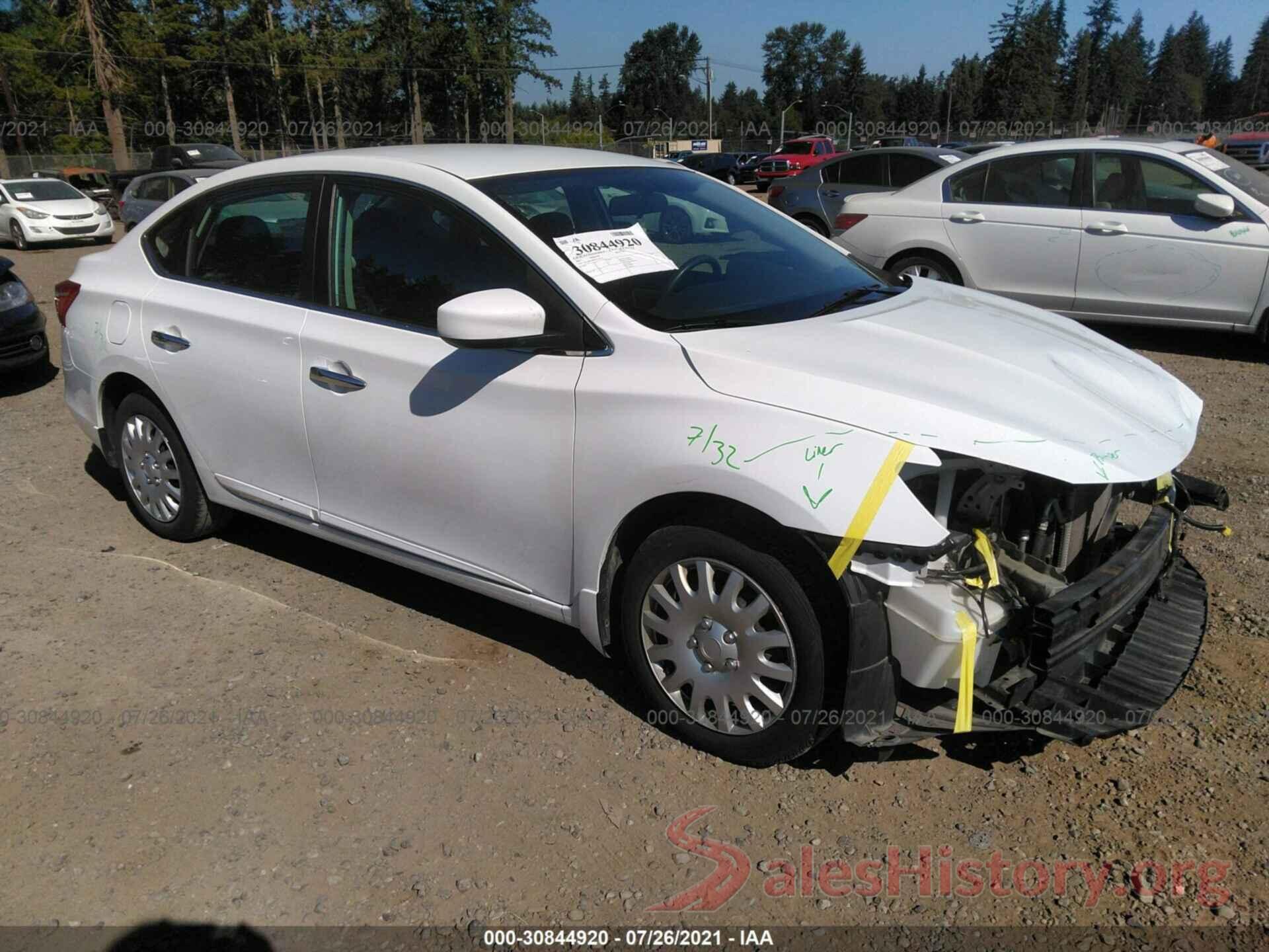 3N1AB7AP8HY214127 2017 NISSAN SENTRA