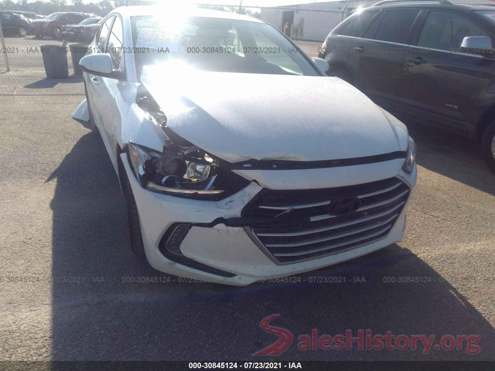 5NPD84LF8HH121892 2017 HYUNDAI ELANTRA