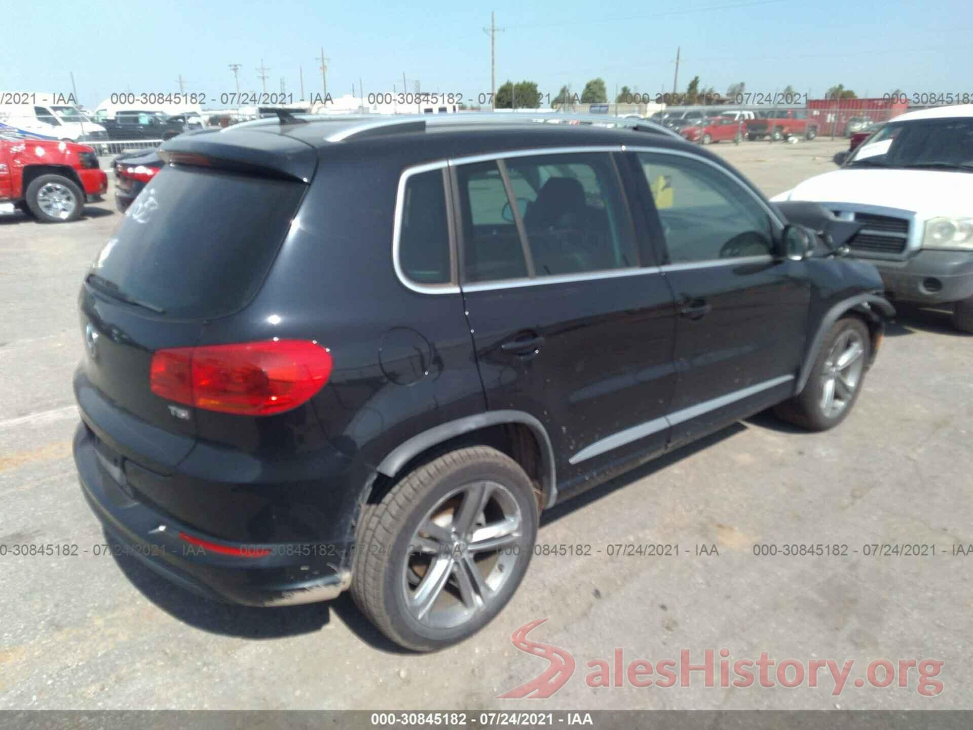 WVGTV7AX2HK030633 2017 VOLKSWAGEN TIGUAN