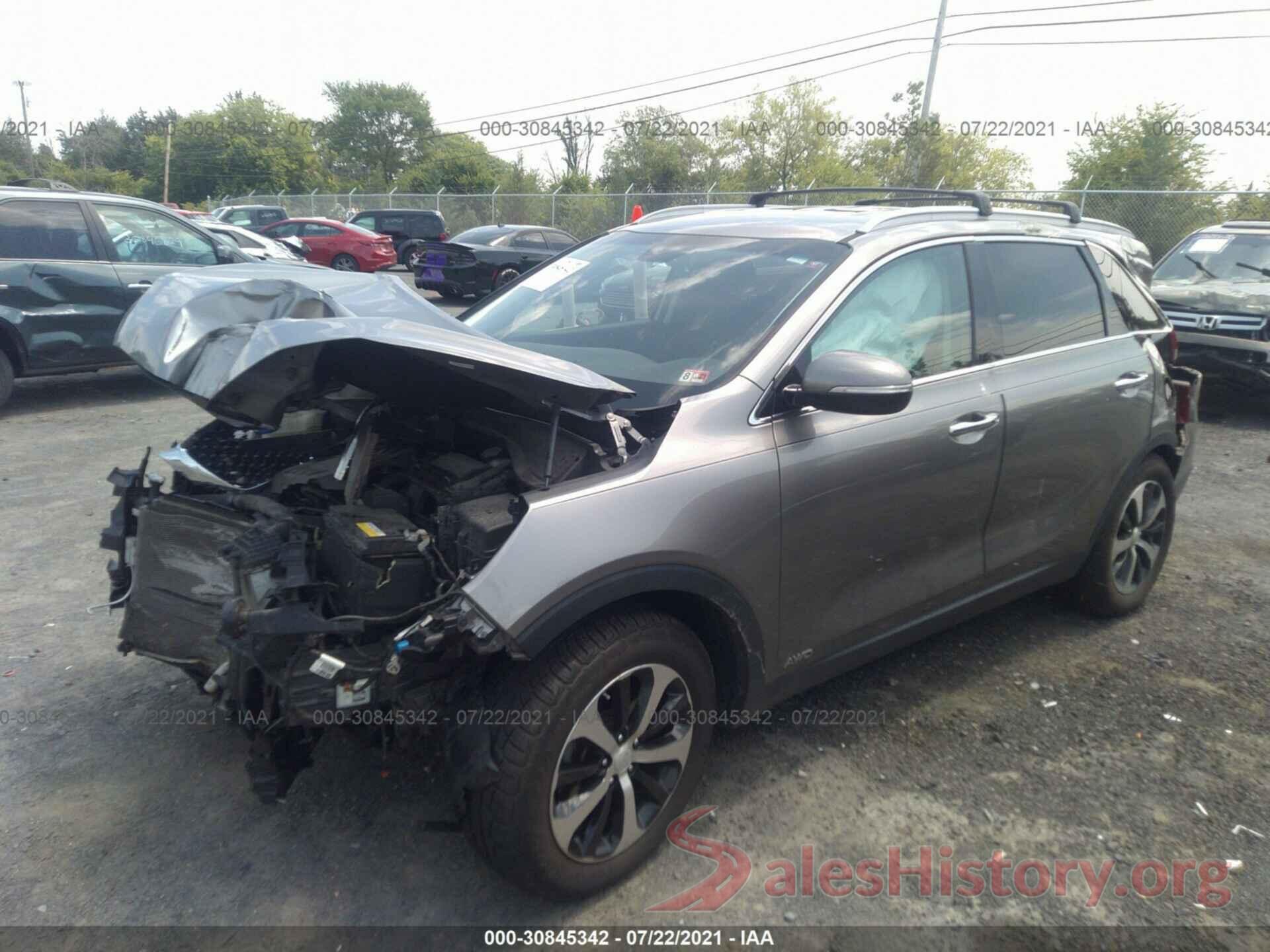 5XYPHDA16GG022708 2016 KIA SORENTO