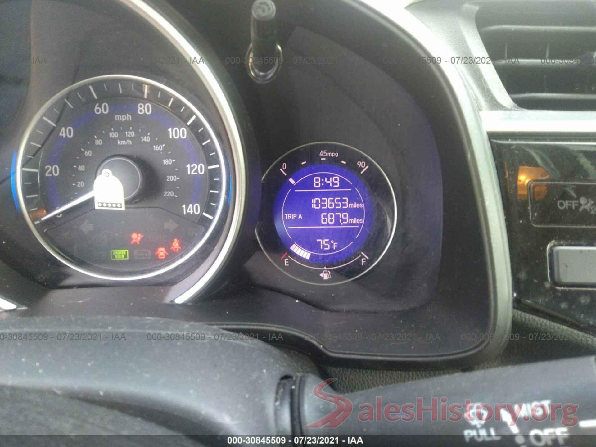 3HGGK5H95GM701859 2016 HONDA FIT