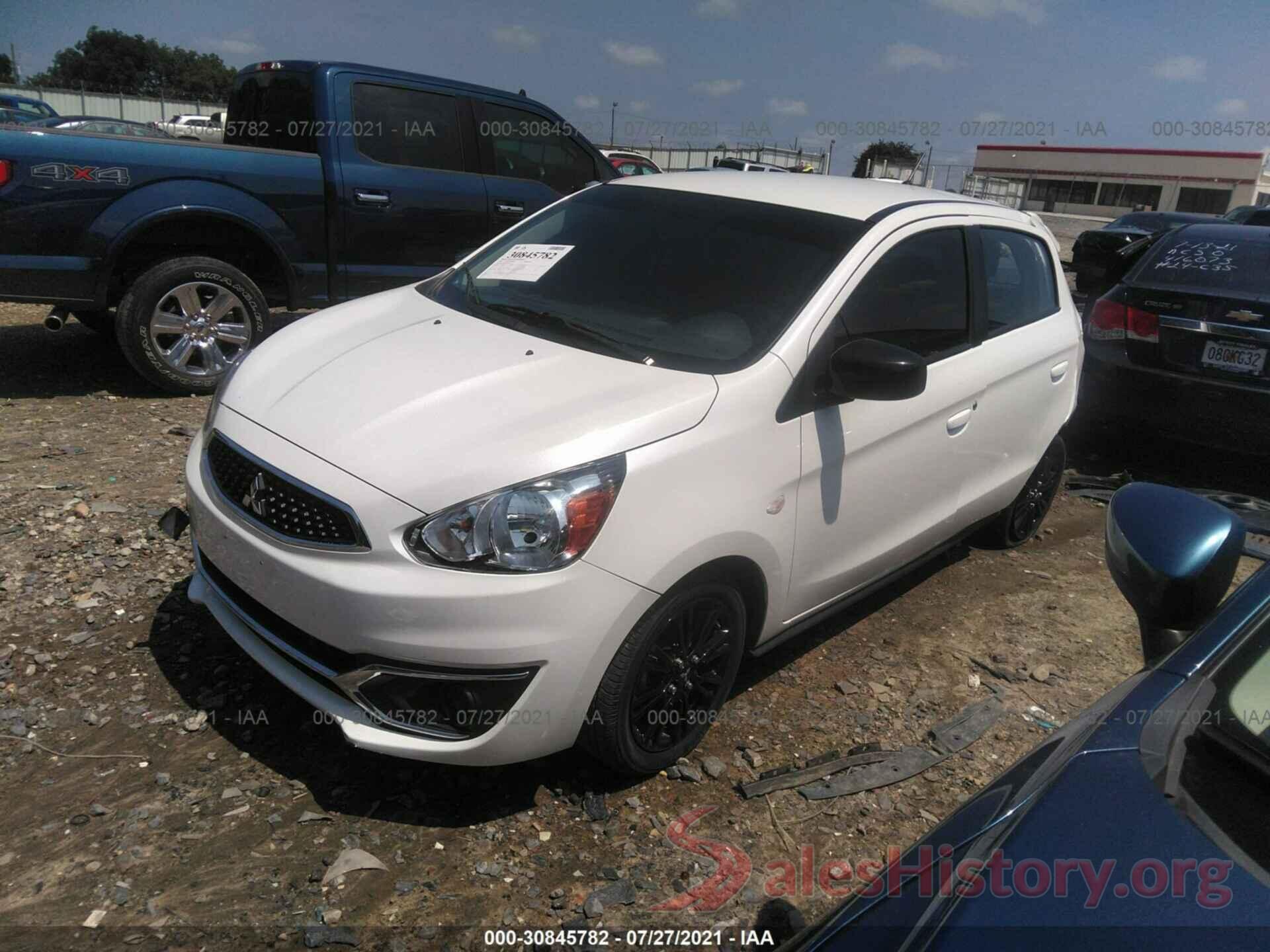 ML32A5HJ1KH007479 2019 MITSUBISHI MIRAGE