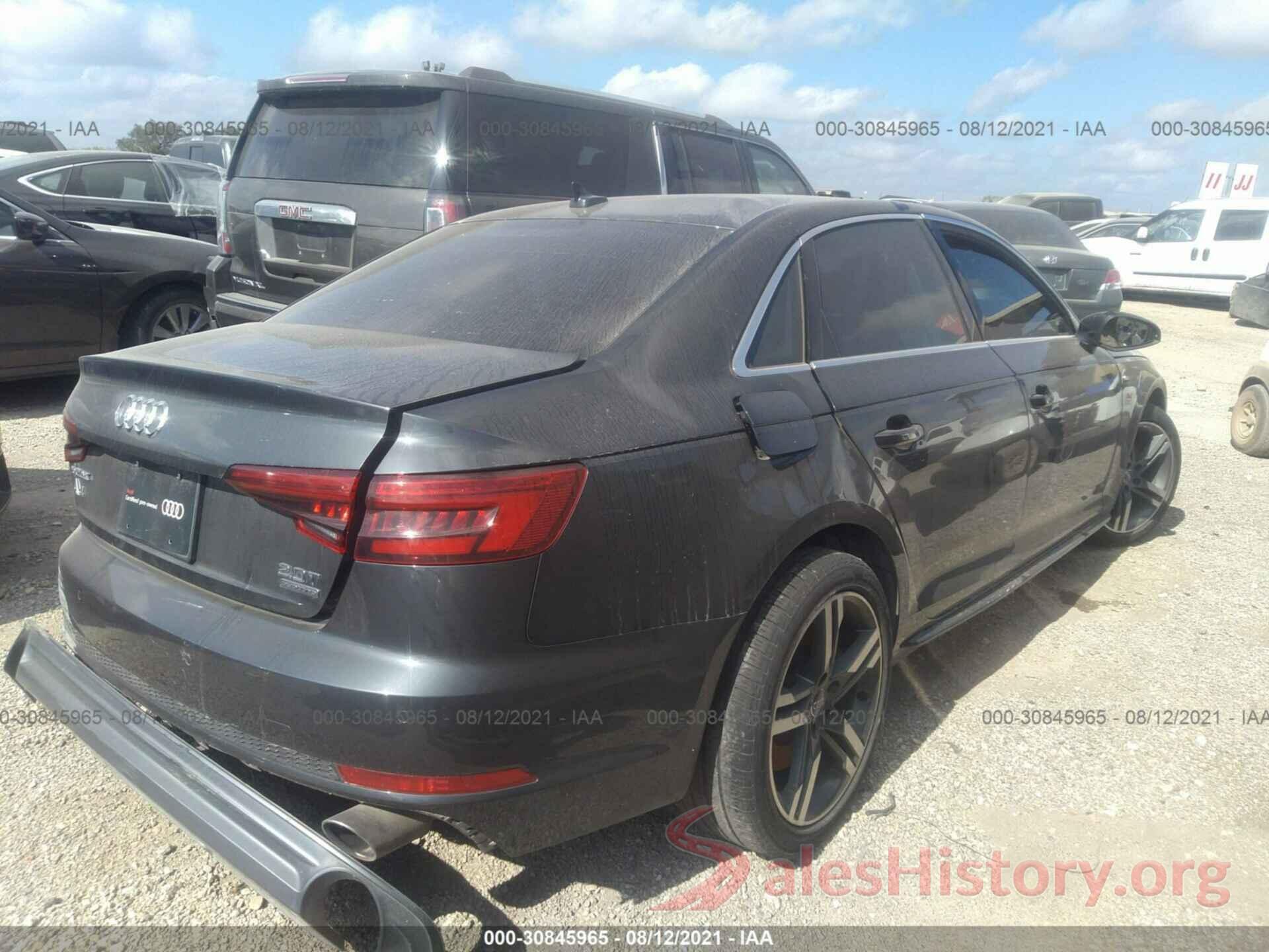 WAUENAF47HN005747 2017 AUDI A4