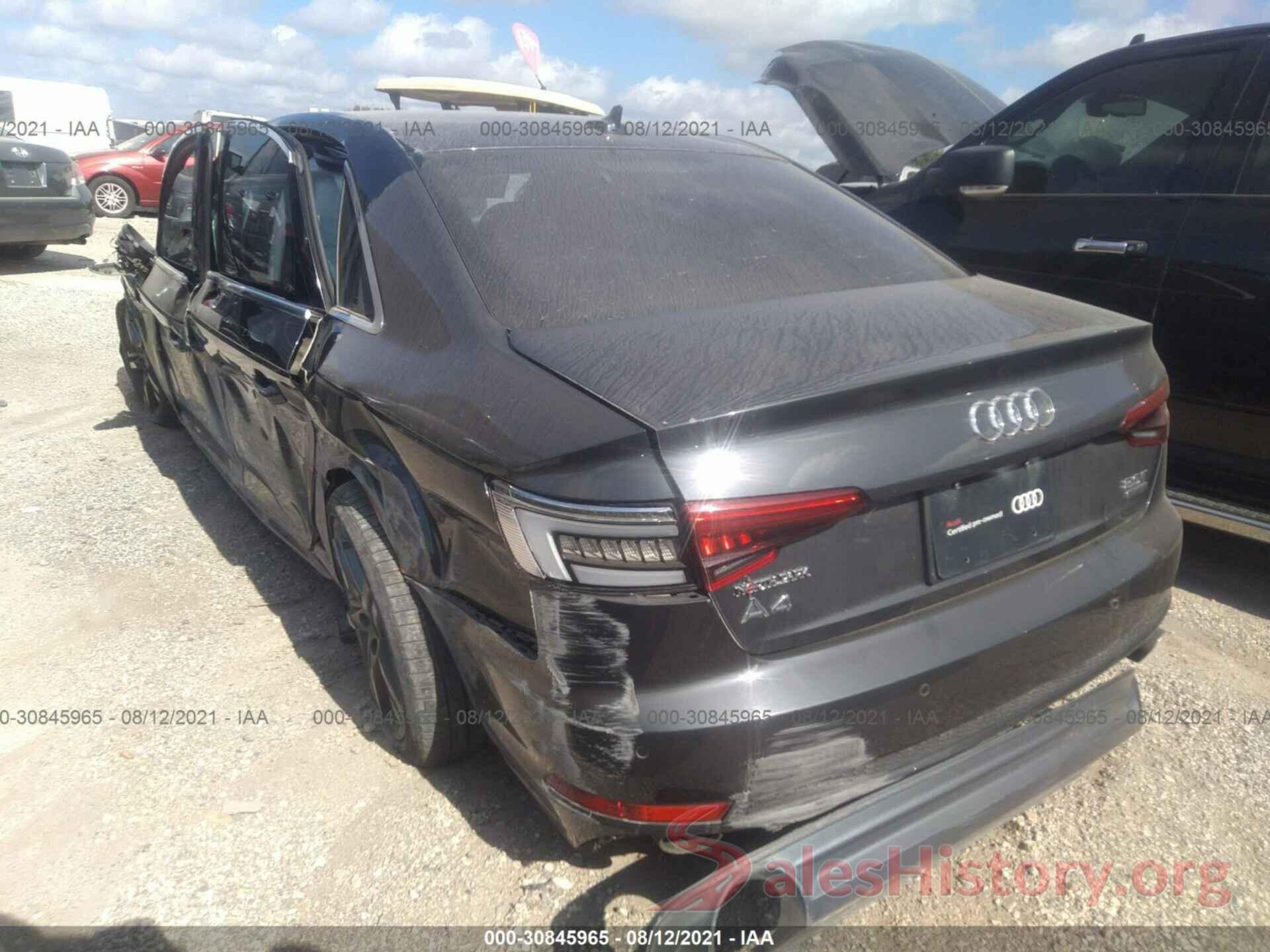 WAUENAF47HN005747 2017 AUDI A4