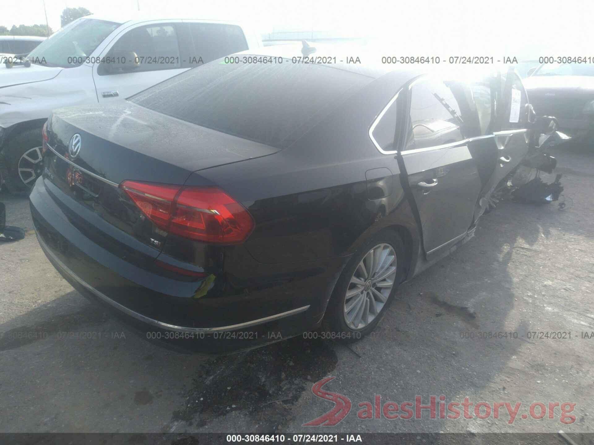 1VWBS7A34GC050989 2016 VOLKSWAGEN PASSAT