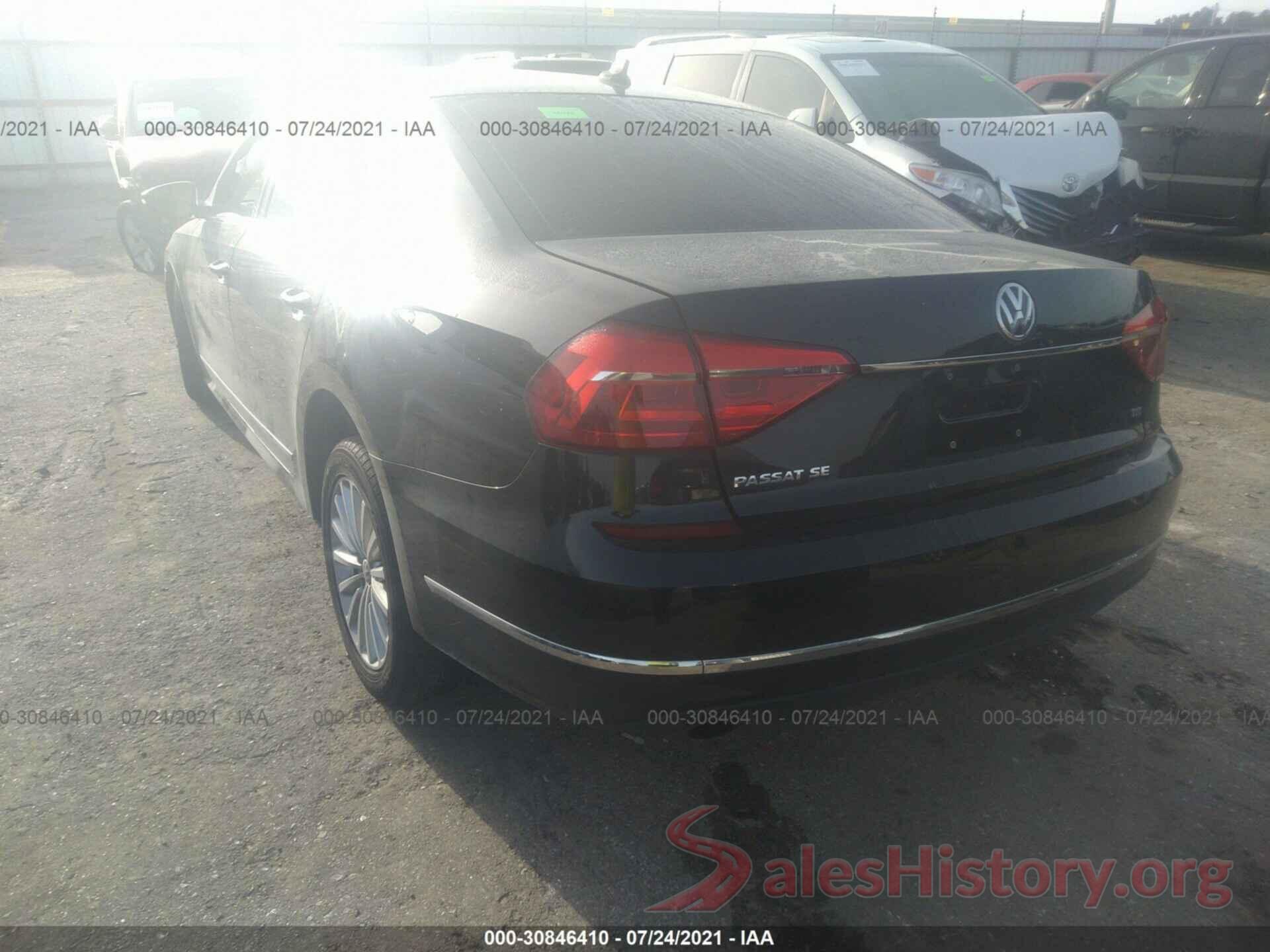 1VWBS7A34GC050989 2016 VOLKSWAGEN PASSAT