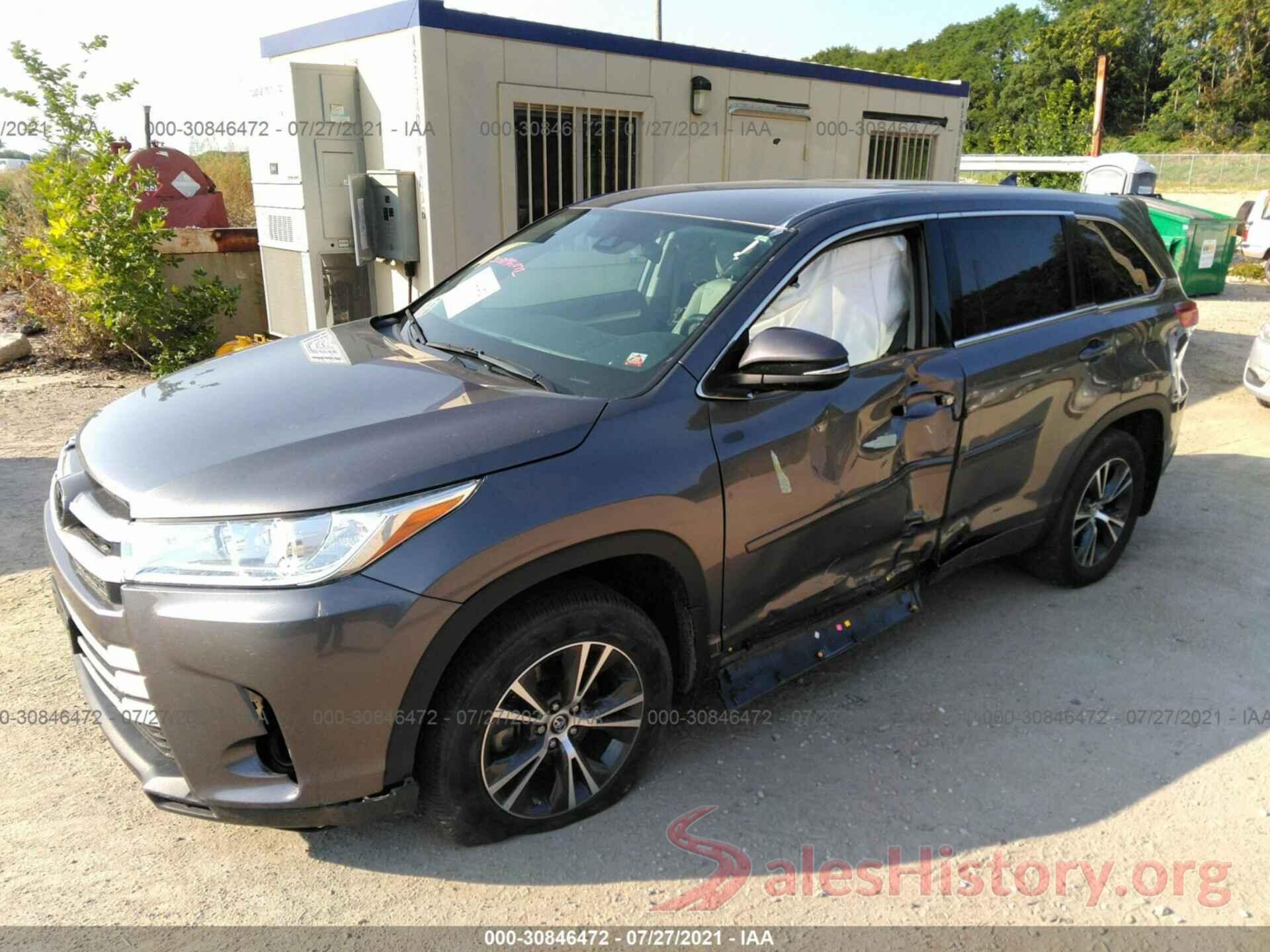 5TDBZRFH7JS889796 2018 TOYOTA HIGHLANDER