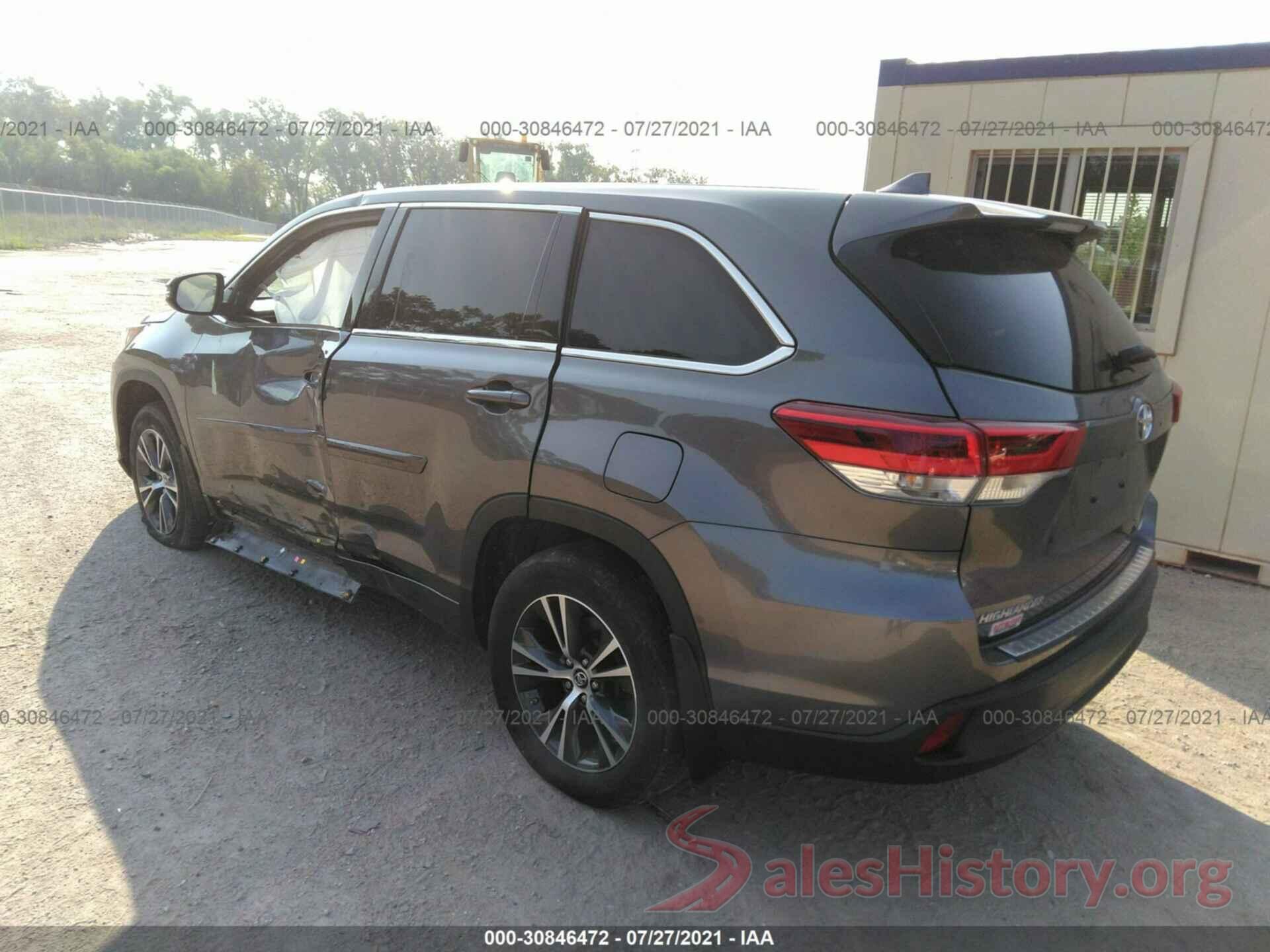 5TDBZRFH7JS889796 2018 TOYOTA HIGHLANDER