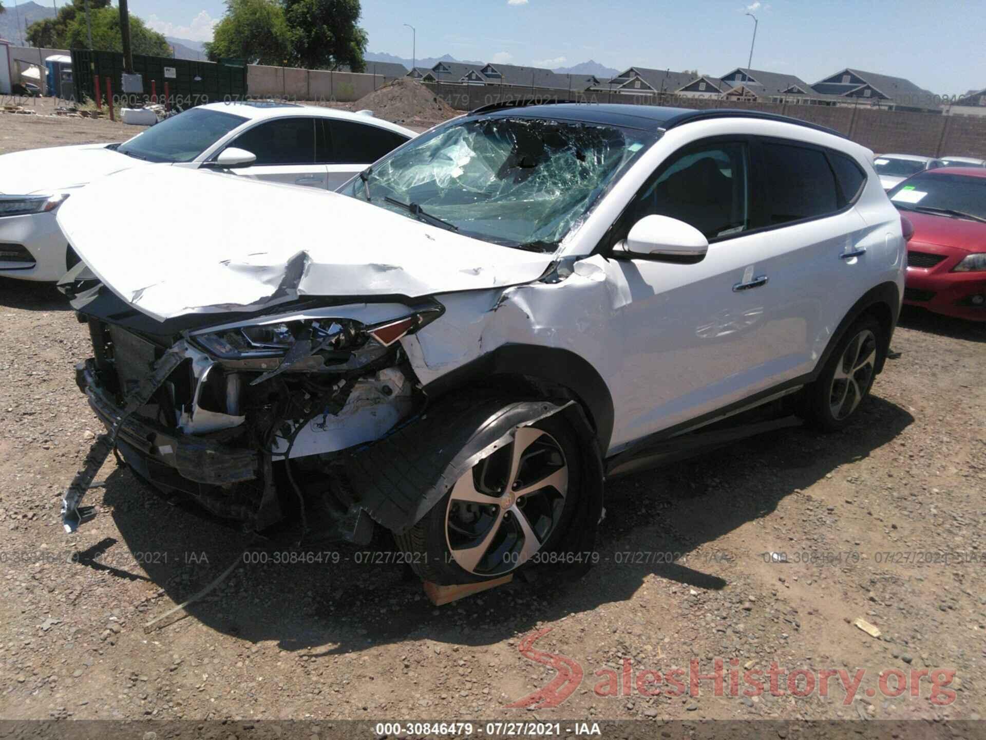 KM8J3CA22GU030399 2016 HYUNDAI TUCSON