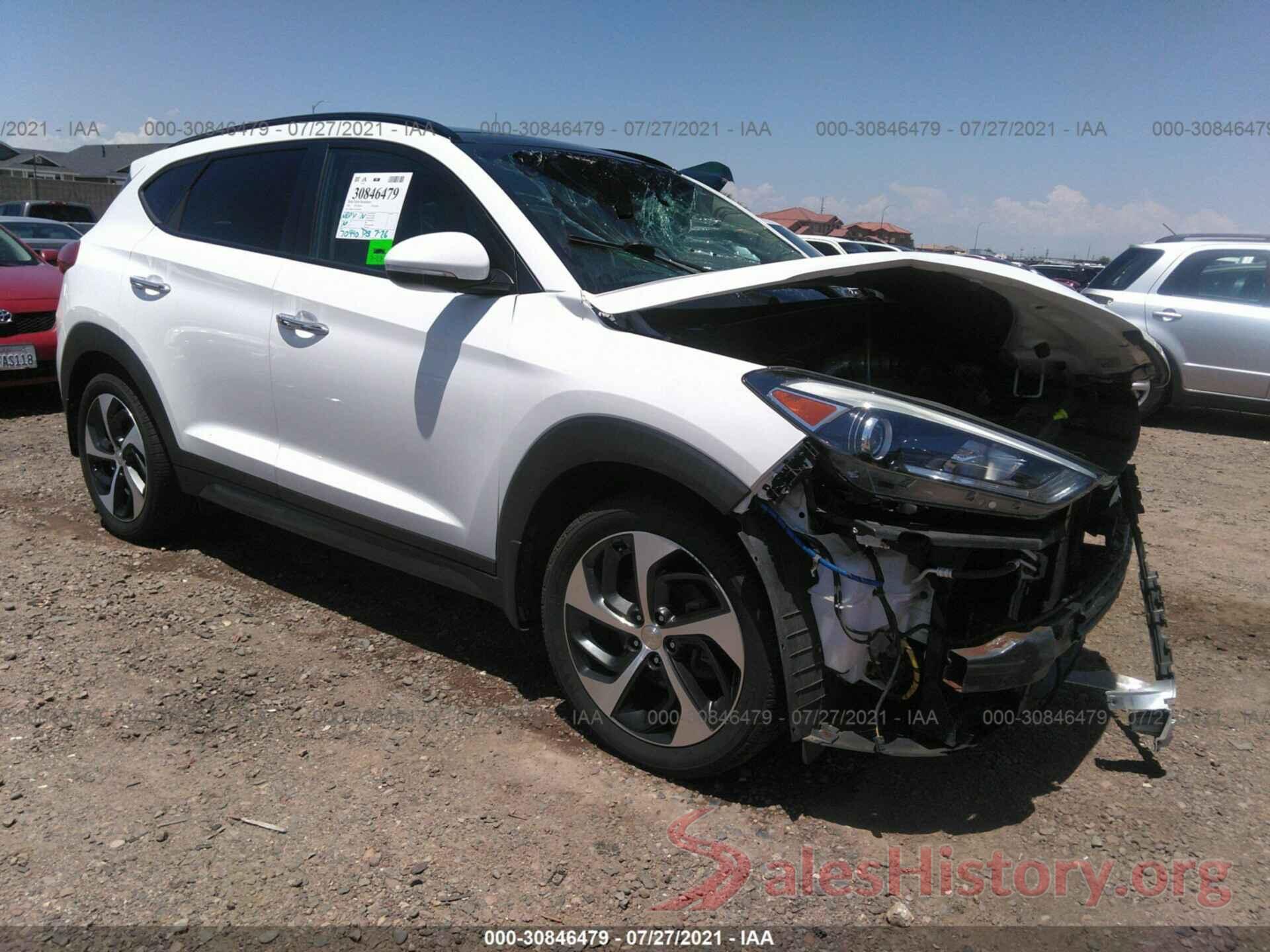 KM8J3CA22GU030399 2016 HYUNDAI TUCSON