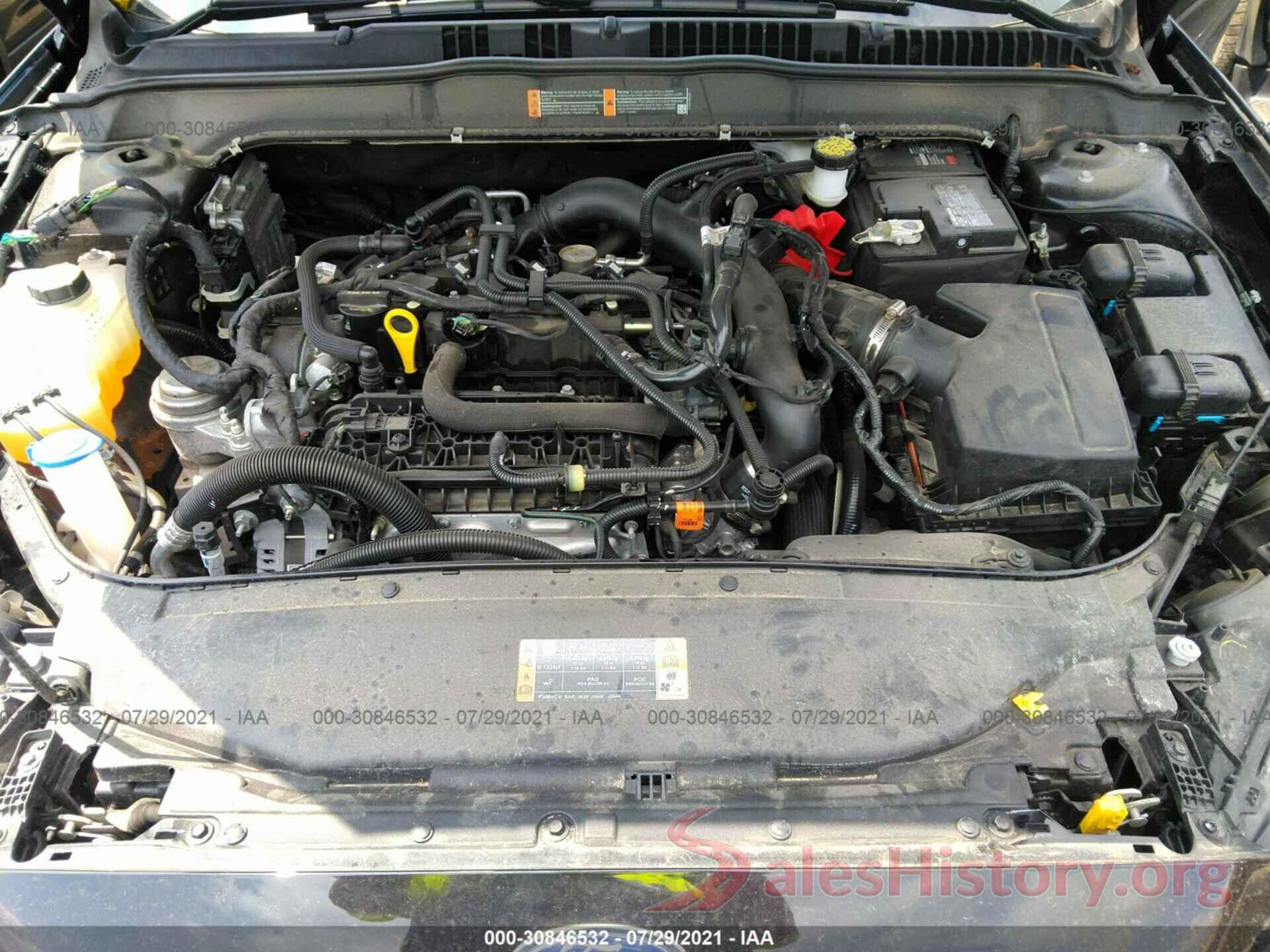 3FA6P0HD6LR260734 2020 FORD FUSION