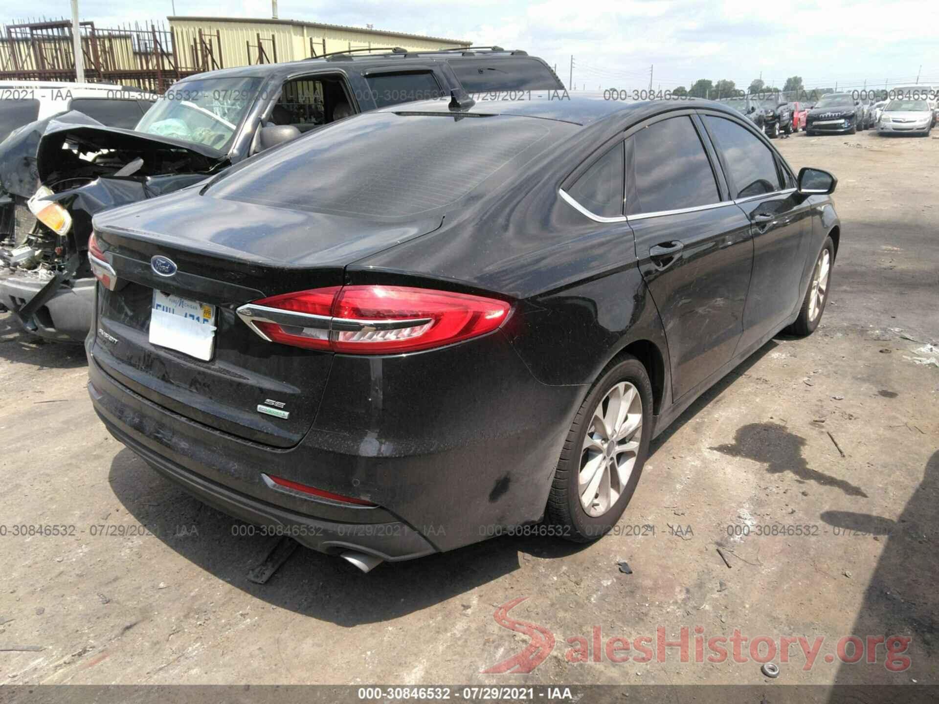 3FA6P0HD6LR260734 2020 FORD FUSION