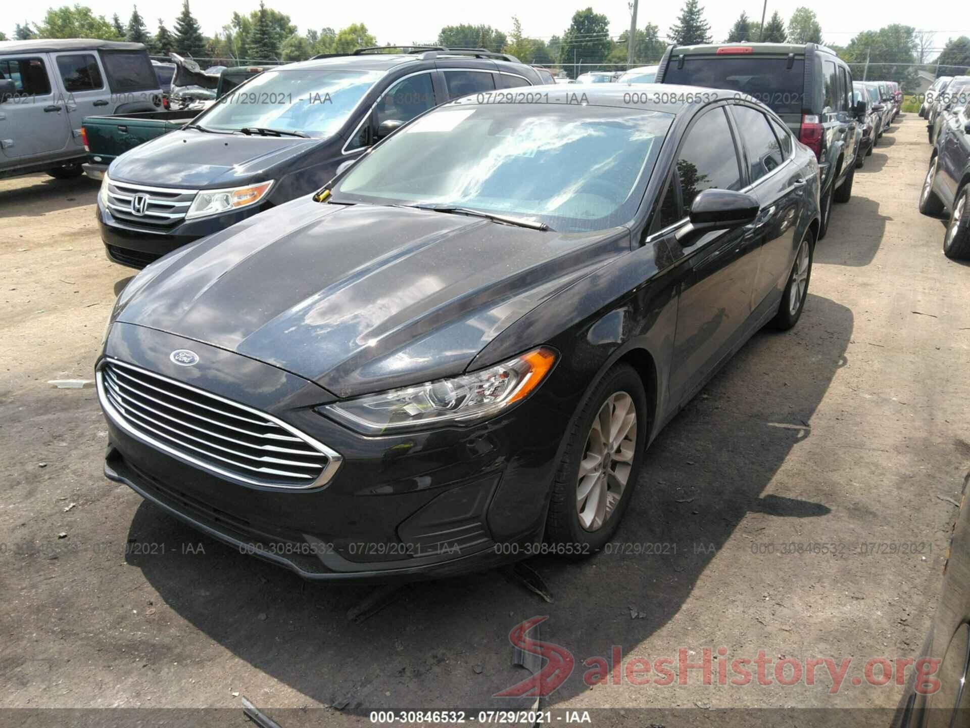 3FA6P0HD6LR260734 2020 FORD FUSION