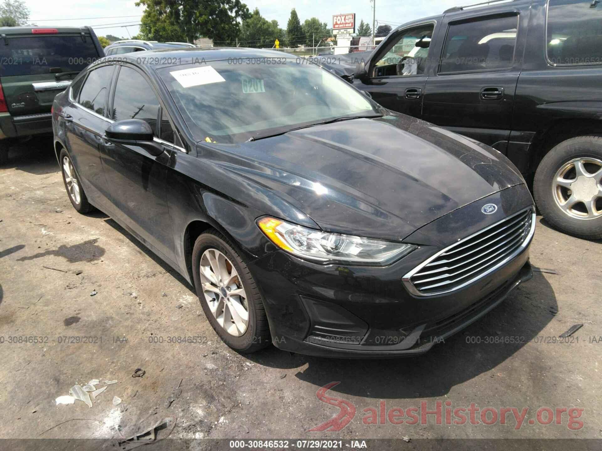 3FA6P0HD6LR260734 2020 FORD FUSION