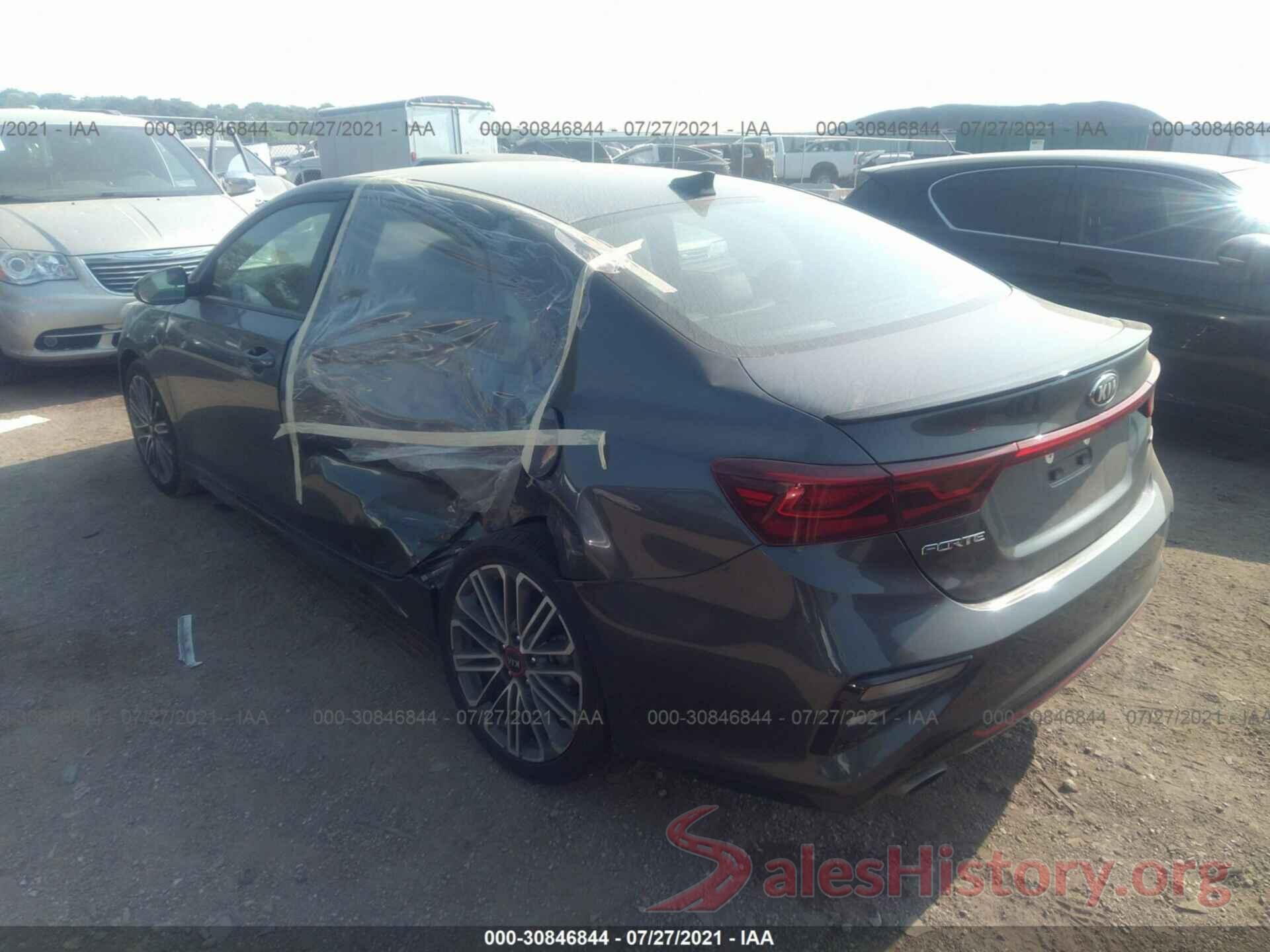 3KPF44AC8ME294727 2021 KIA FORTE