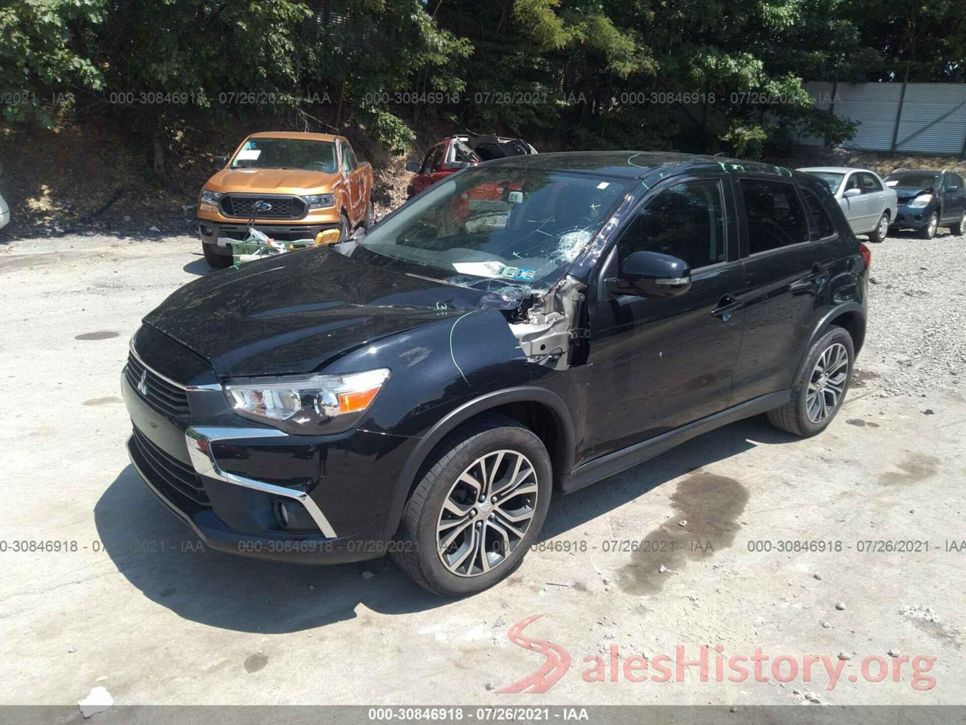 JA4AR3AW5HZ024990 2017 MITSUBISHI OUTLANDER SPORT