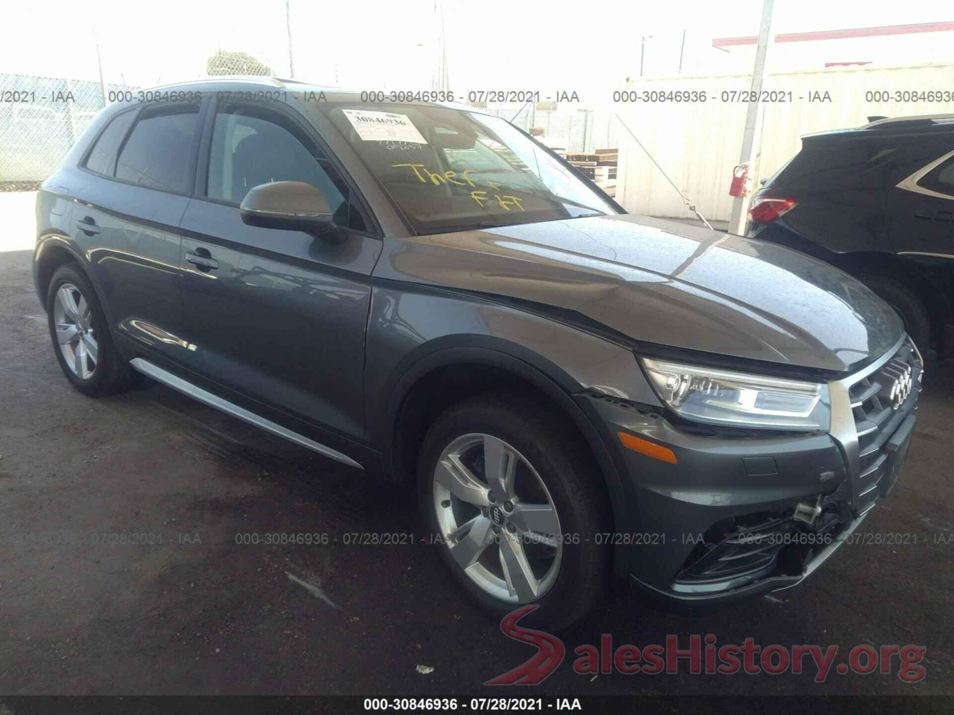 WA1ANAFY3J2020915 2018 AUDI Q5