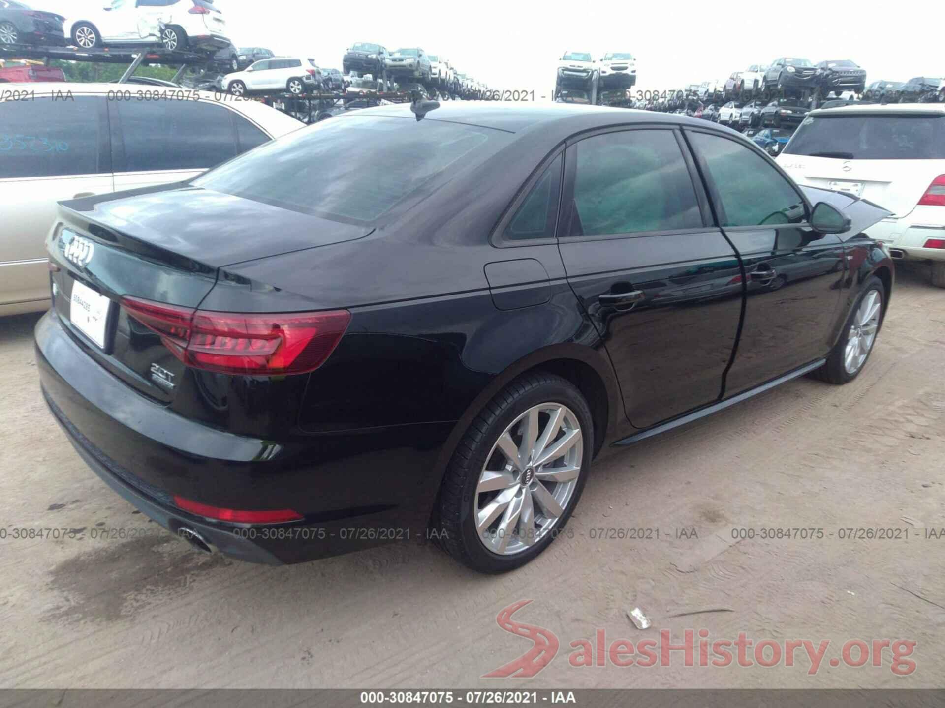 WAUNNAF42JA114470 2018 AUDI A4