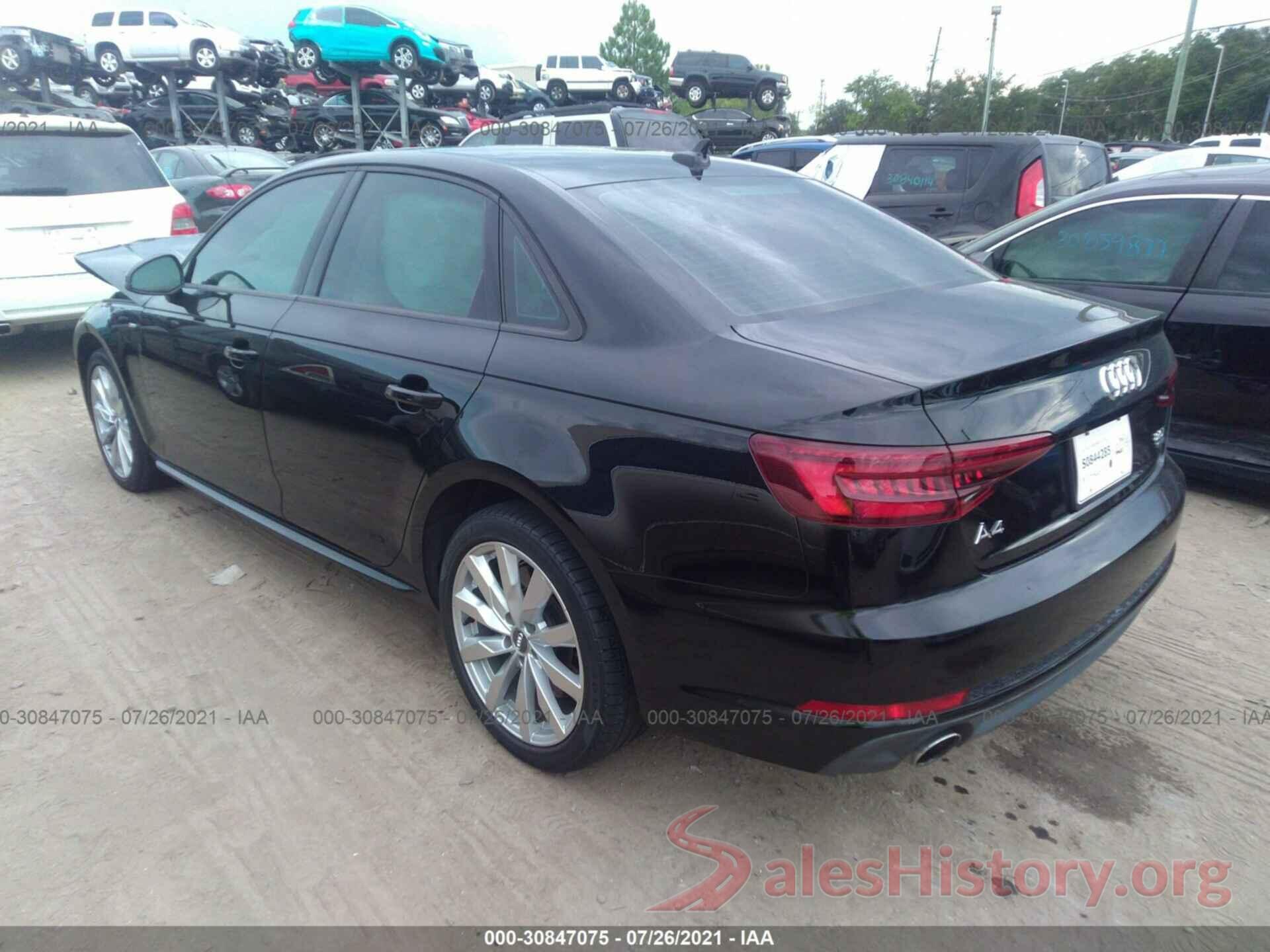 WAUNNAF42JA114470 2018 AUDI A4