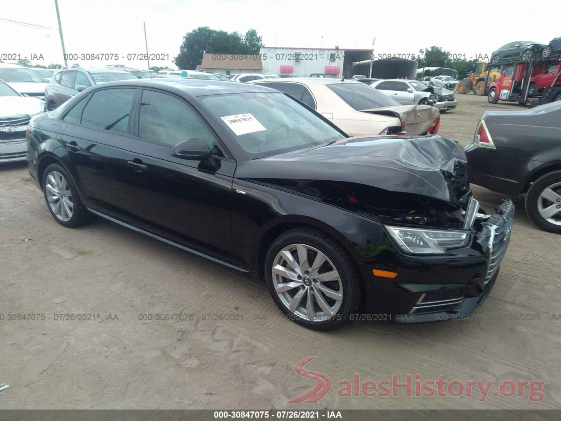 WAUNNAF42JA114470 2018 AUDI A4