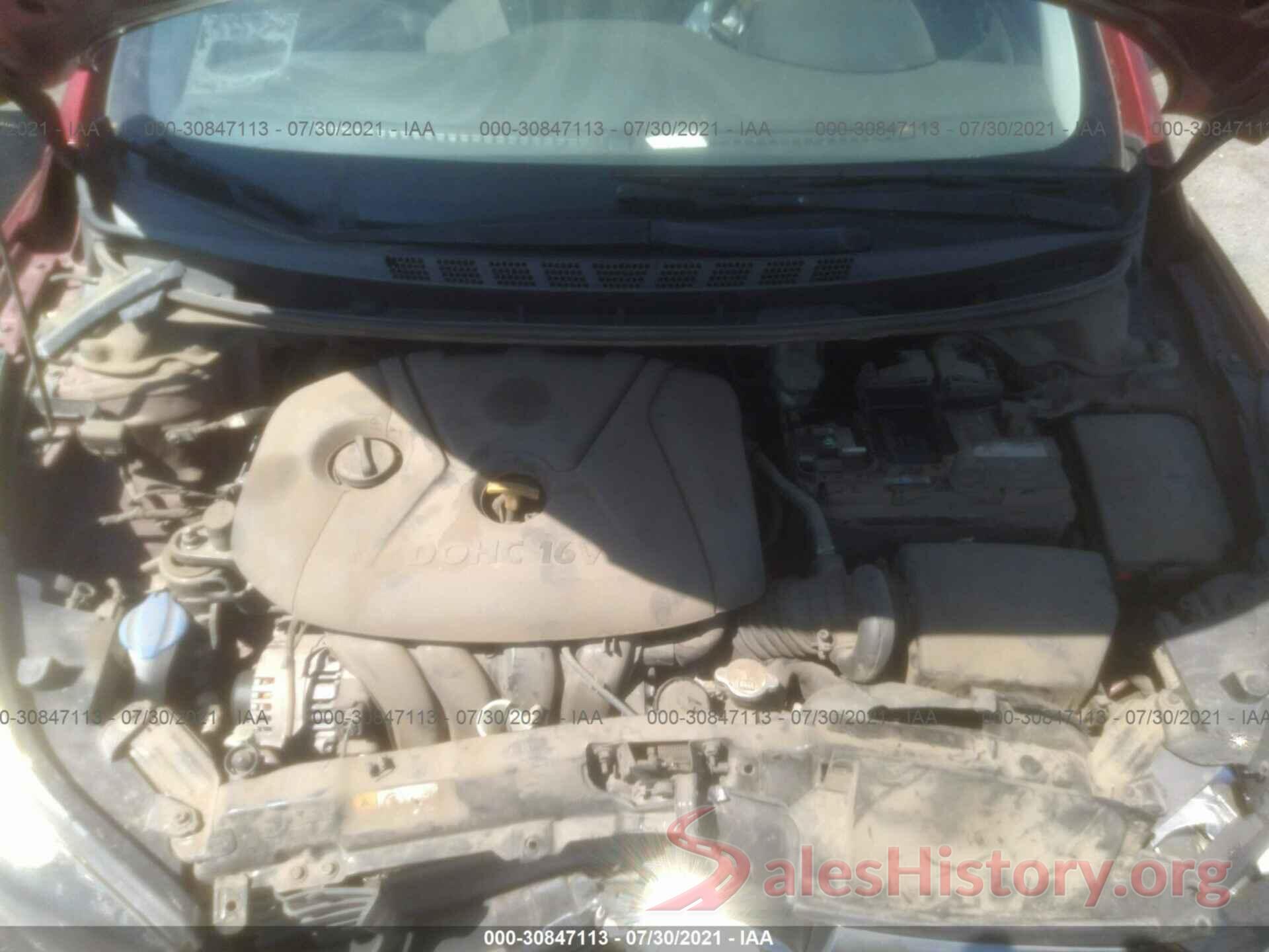 5NPDH4AE1GH740729 2016 HYUNDAI ELANTRA