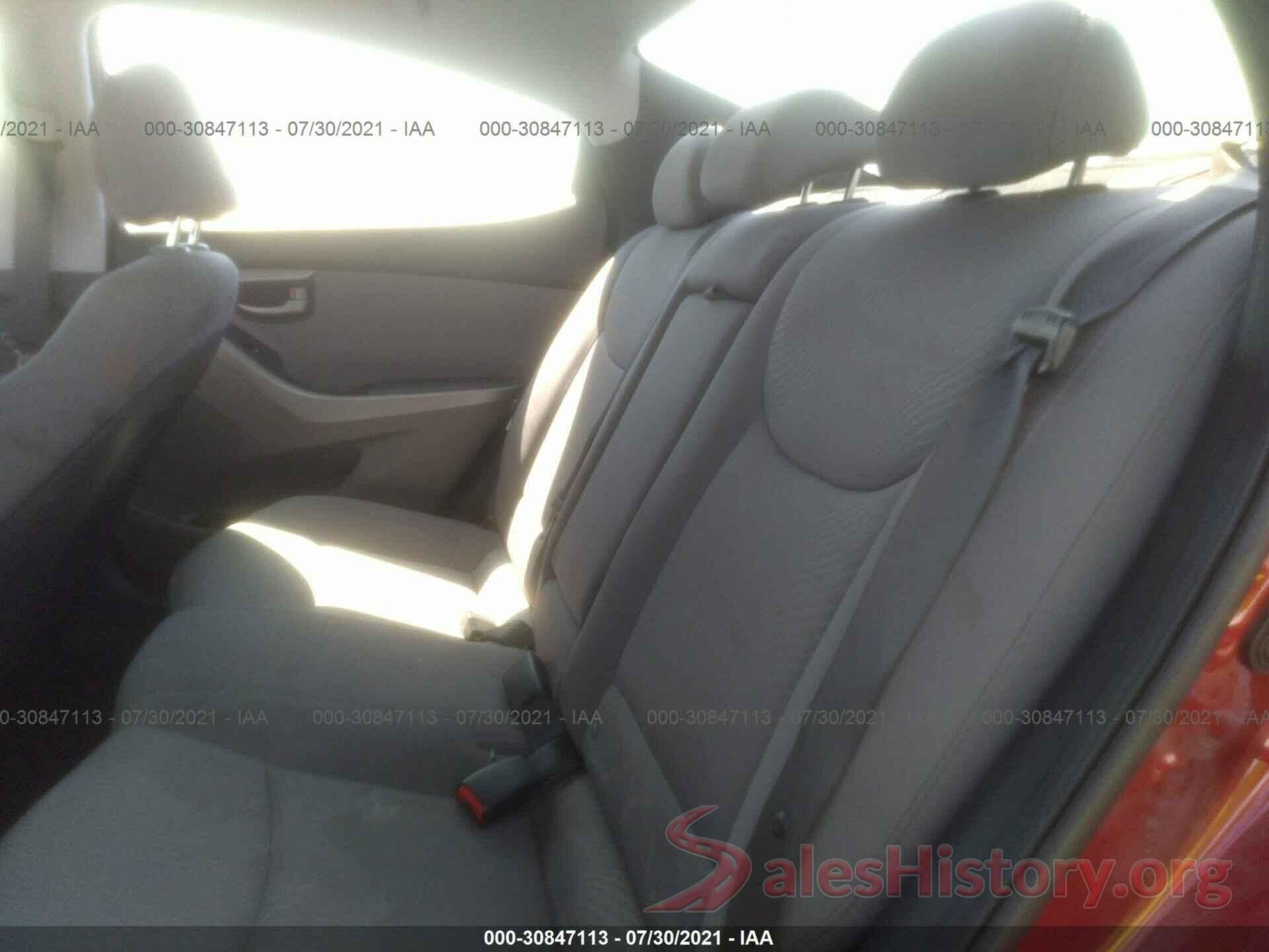 5NPDH4AE1GH740729 2016 HYUNDAI ELANTRA