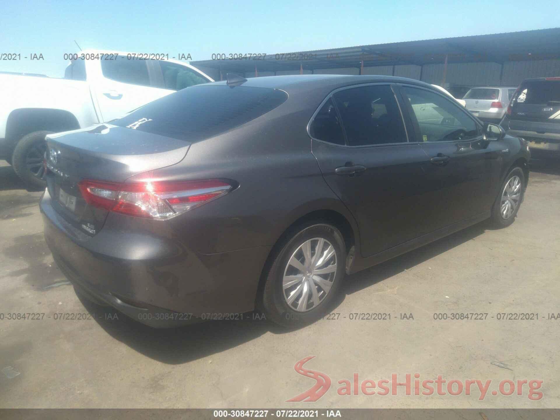 4T1B31HK9KU007399 2019 TOYOTA CAMRY