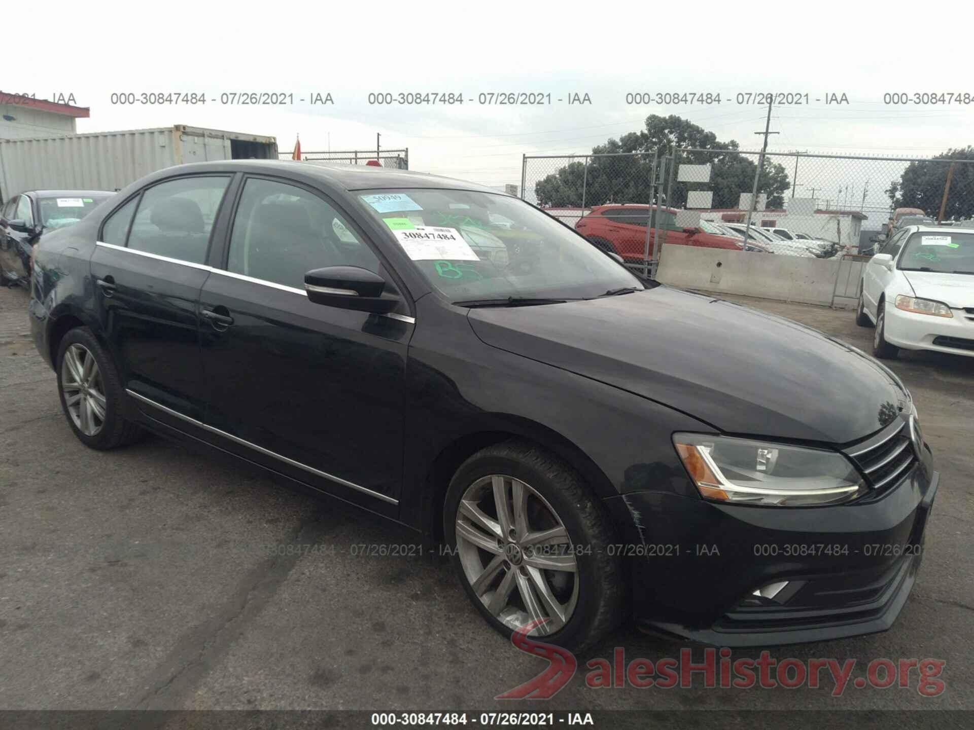 3VWL17AJ1HM265400 2017 VOLKSWAGEN JETTA