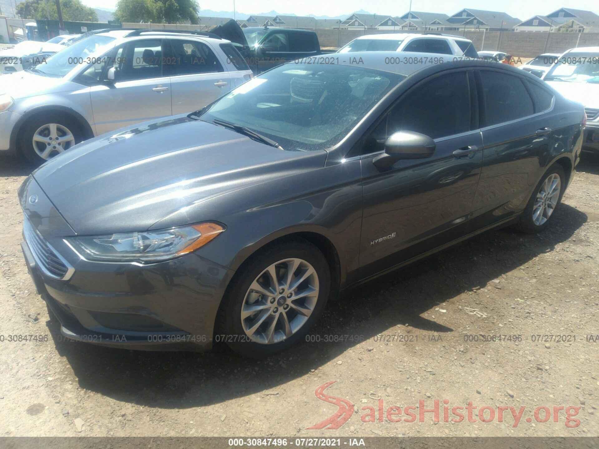 3FA6P0LU1HR217207 2017 FORD FUSION