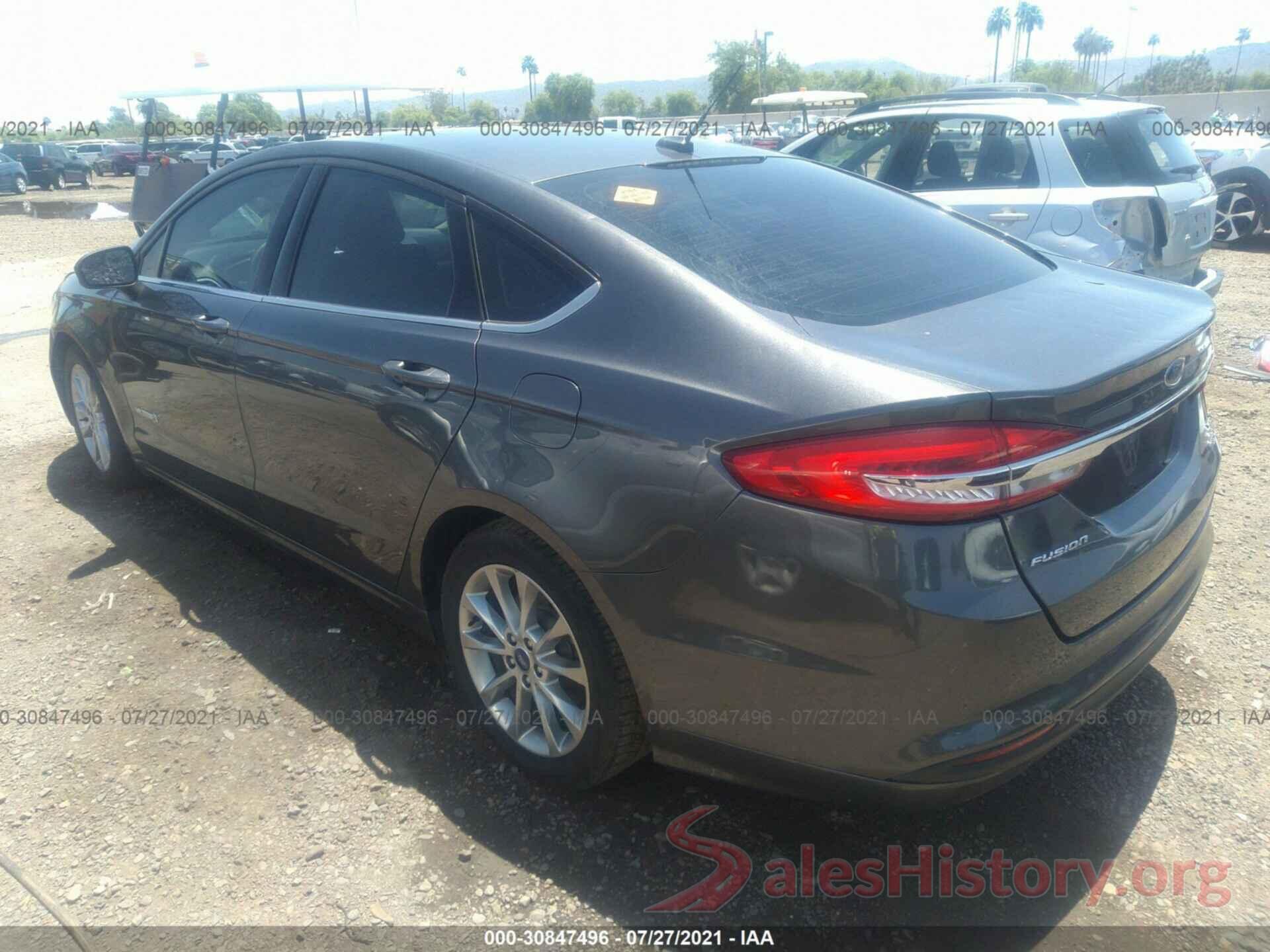 3FA6P0LU1HR217207 2017 FORD FUSION