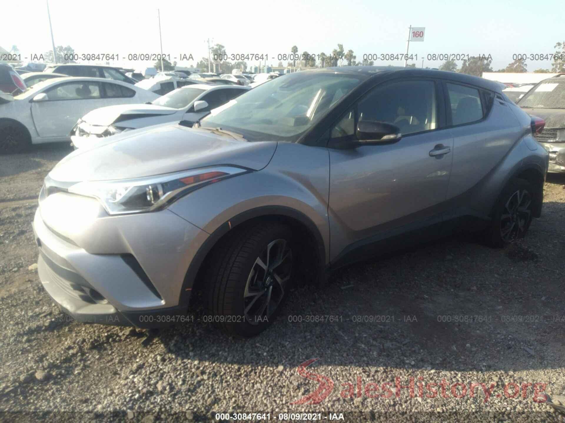 JTNKHMBX5K1014150 2019 TOYOTA C-HR