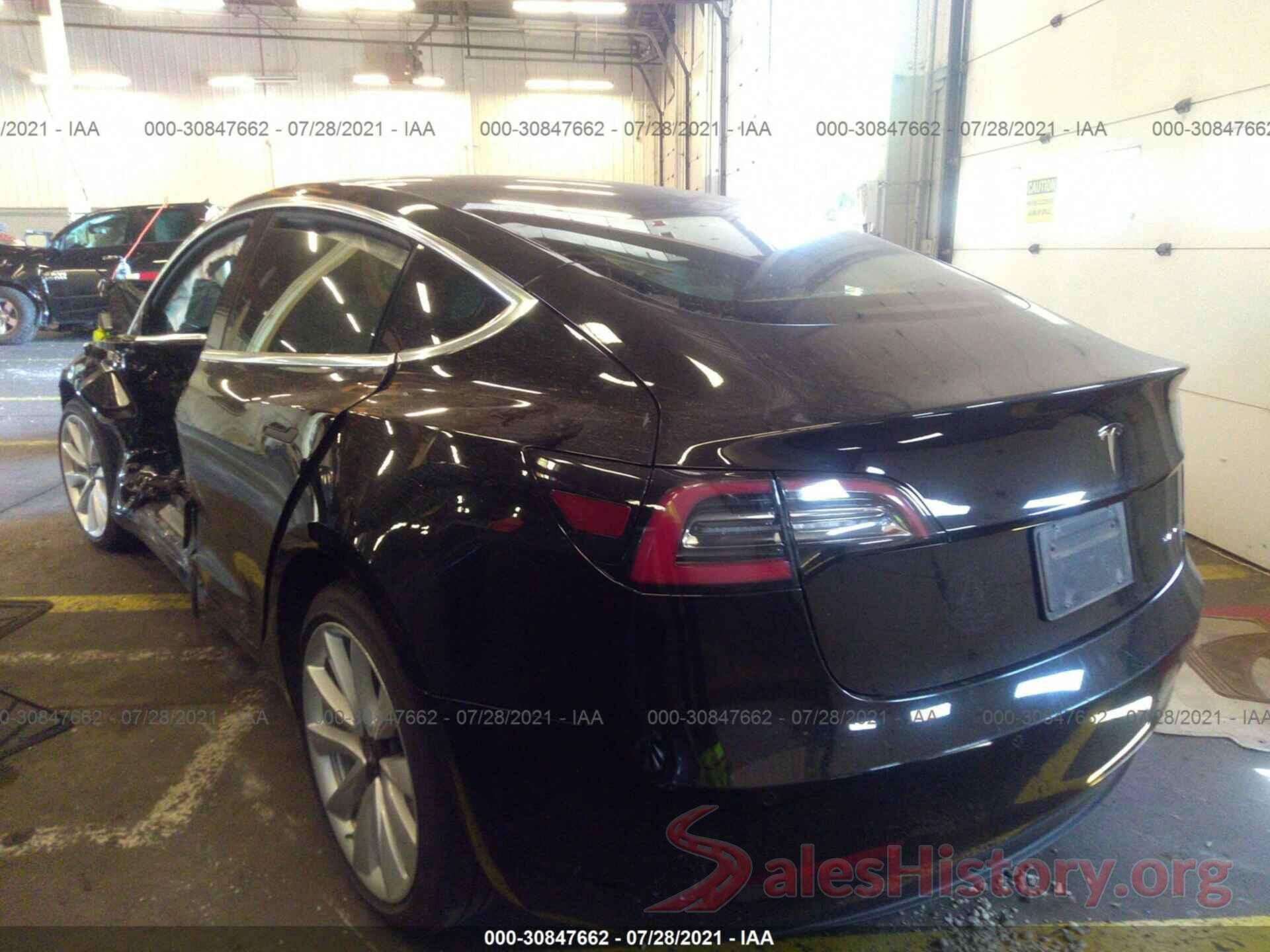 5YJ3E1EBXLF711757 2020 TESLA MODEL 3