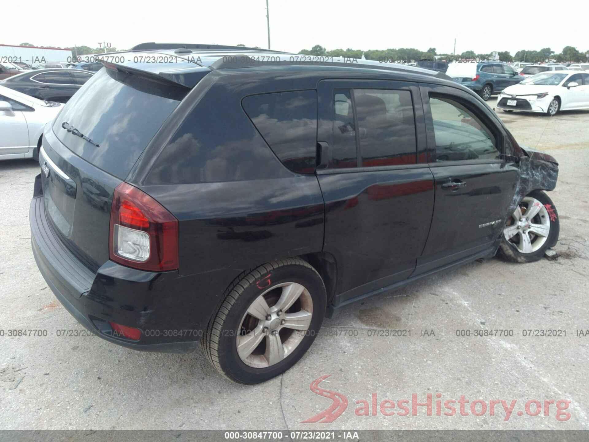 1C4NJCBA2GD512663 2016 JEEP COMPASS