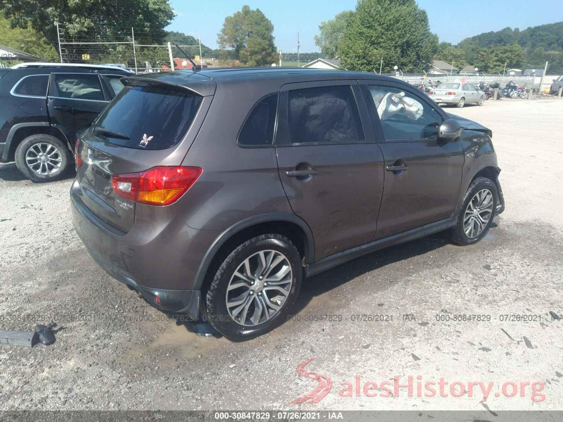 JA4AP3AU1GZ061103 2016 MITSUBISHI OUTLANDER SPORT