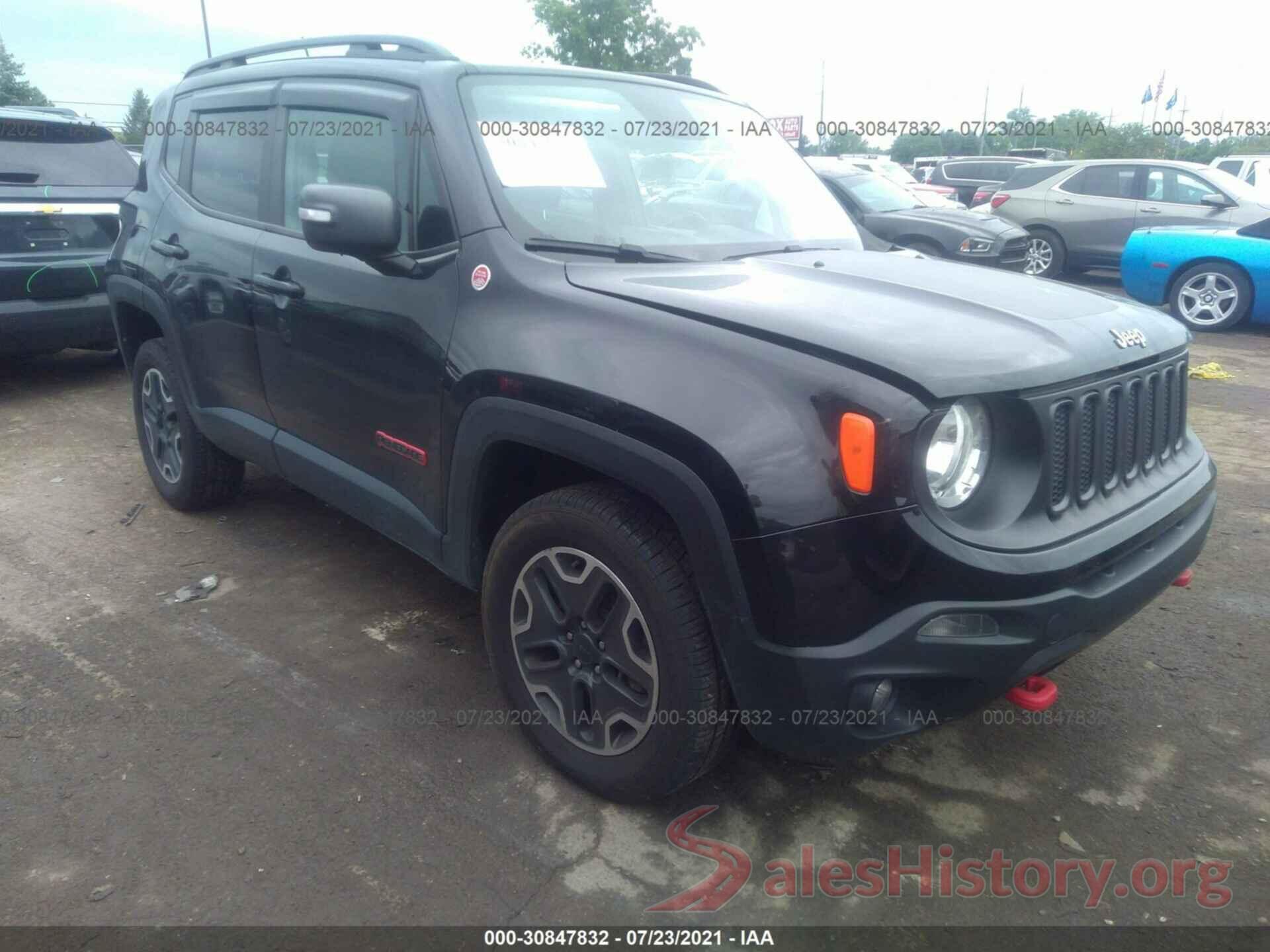 ZACCJBCB6HPE92896 2017 JEEP RENEGADE