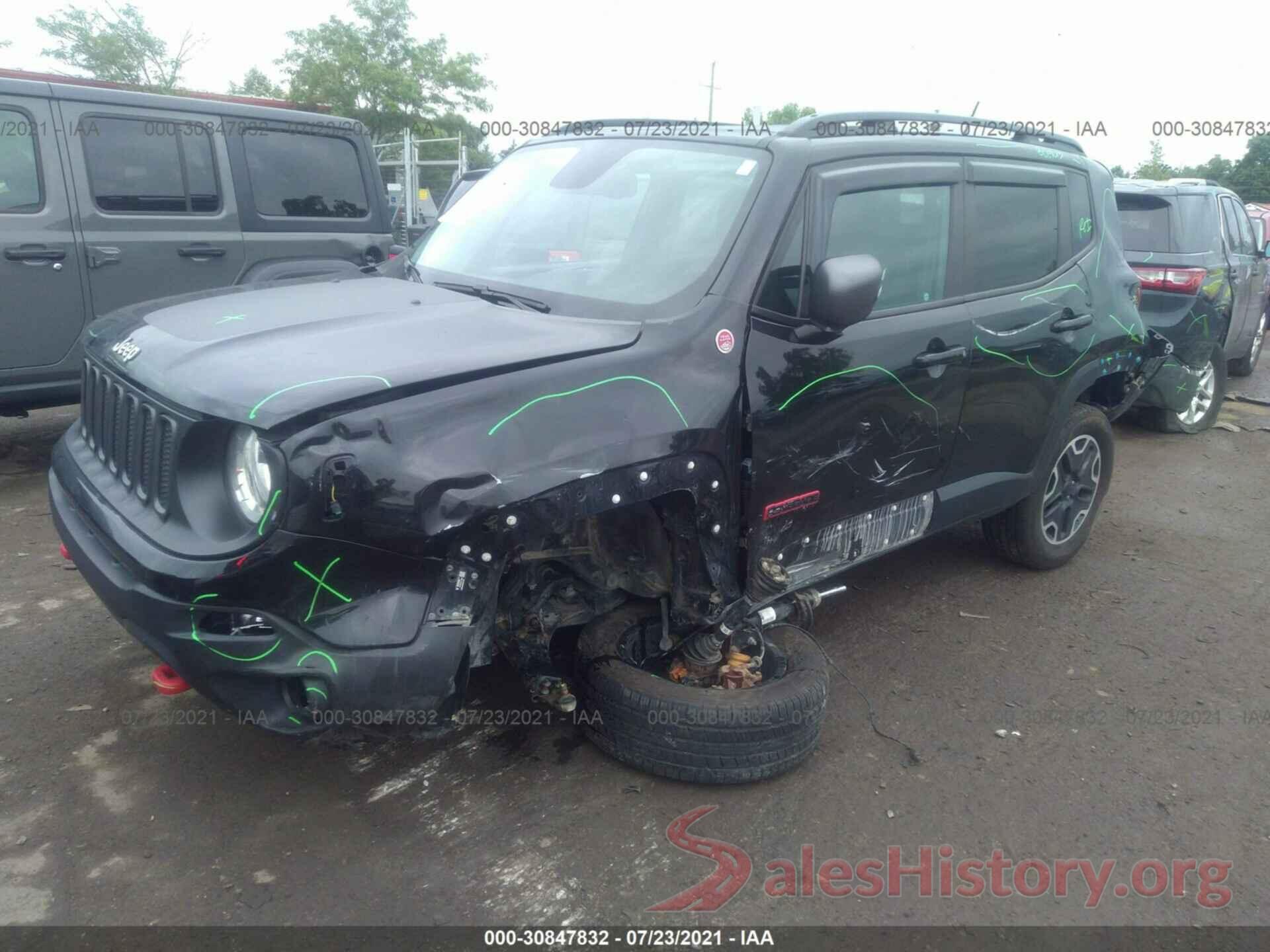 ZACCJBCB6HPE92896 2017 JEEP RENEGADE