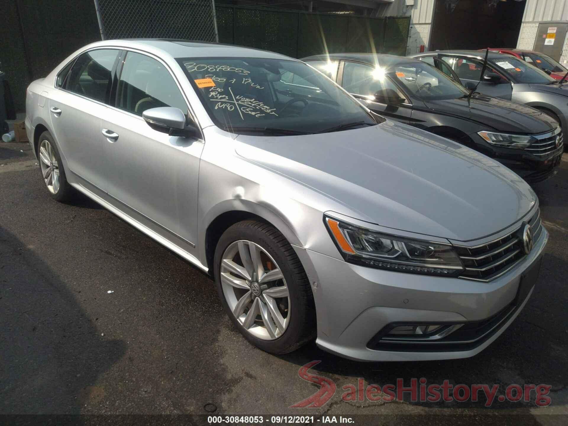 1VWCM7A35HC081216 2017 VOLKSWAGEN PASSAT