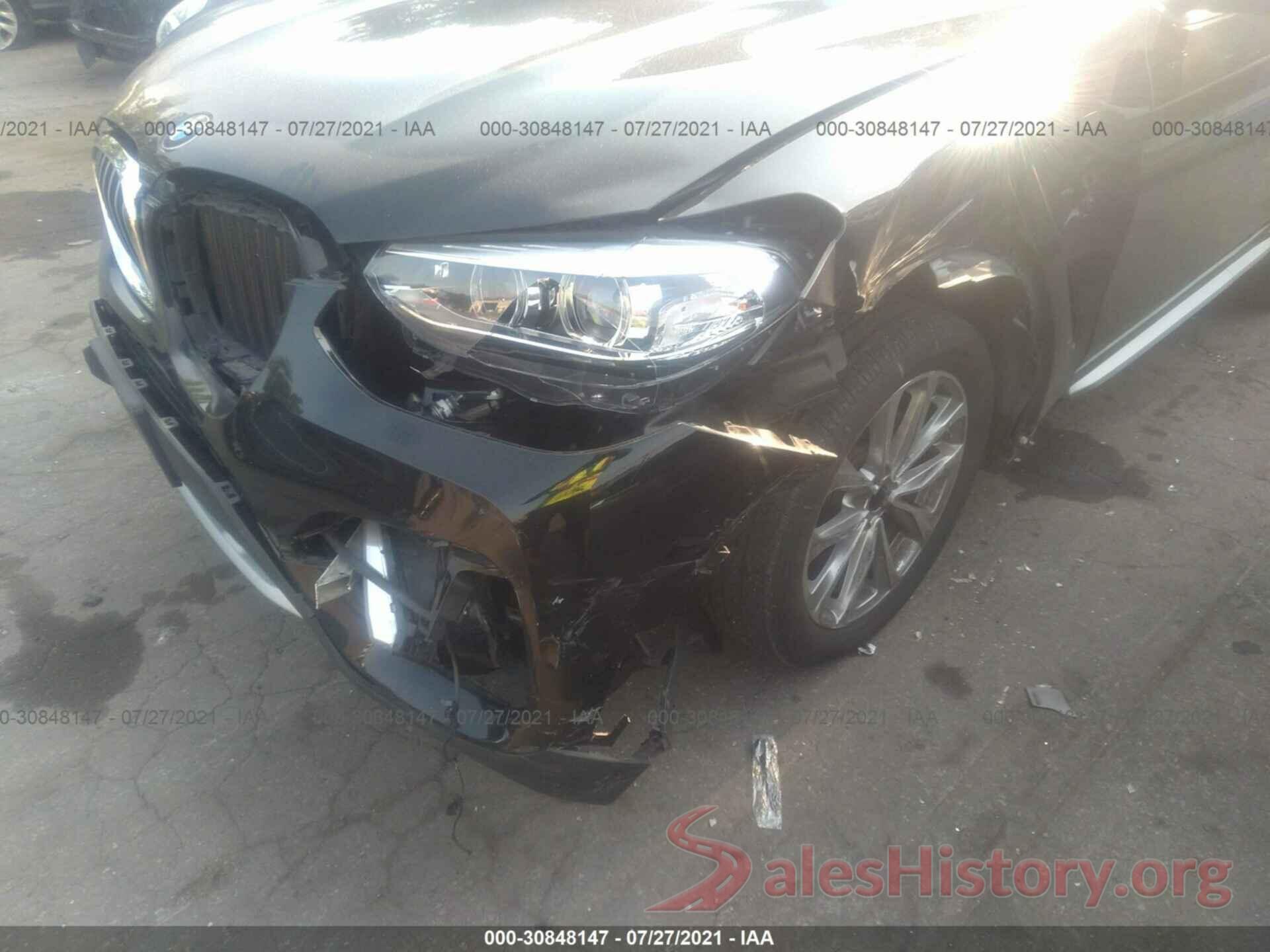 5UXTR9C57KLP84353 2019 BMW X3