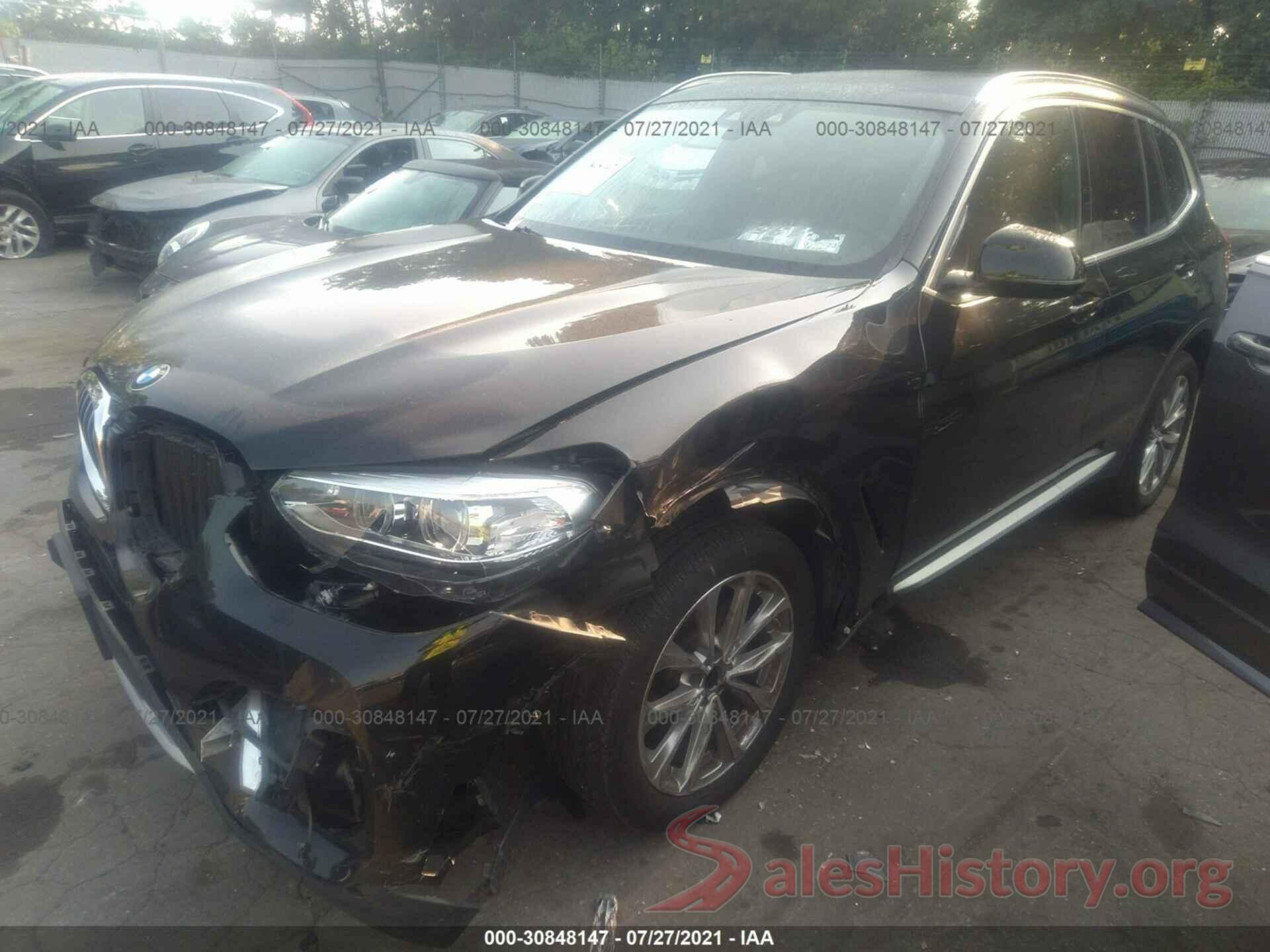 5UXTR9C57KLP84353 2019 BMW X3