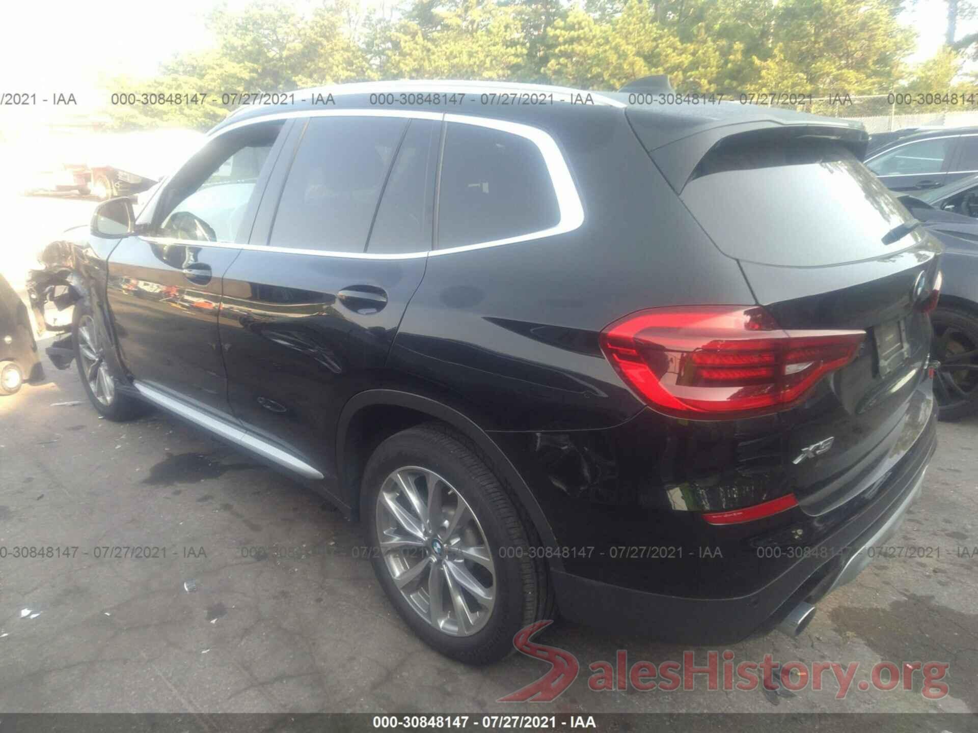 5UXTR9C57KLP84353 2019 BMW X3