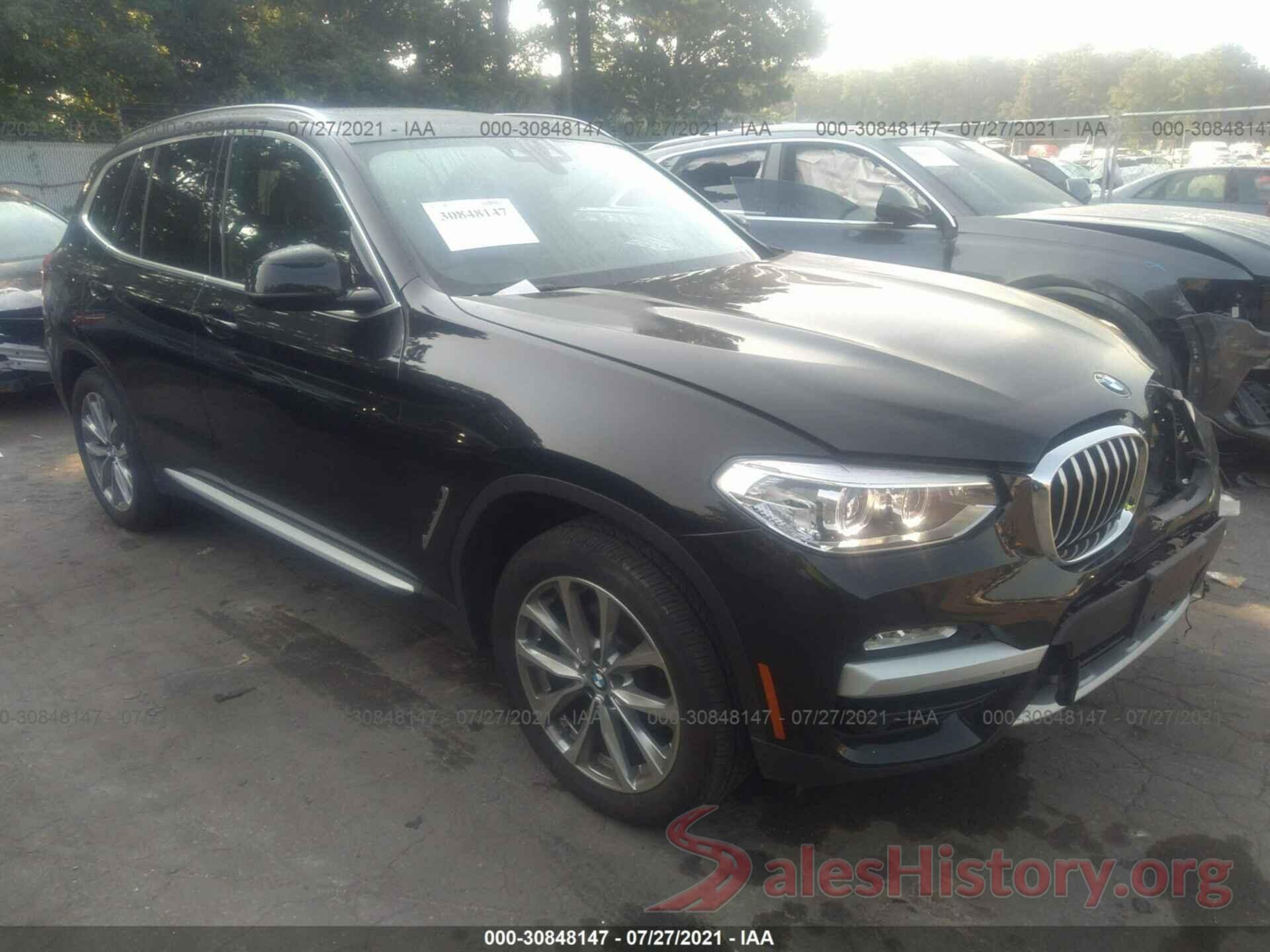 5UXTR9C57KLP84353 2019 BMW X3